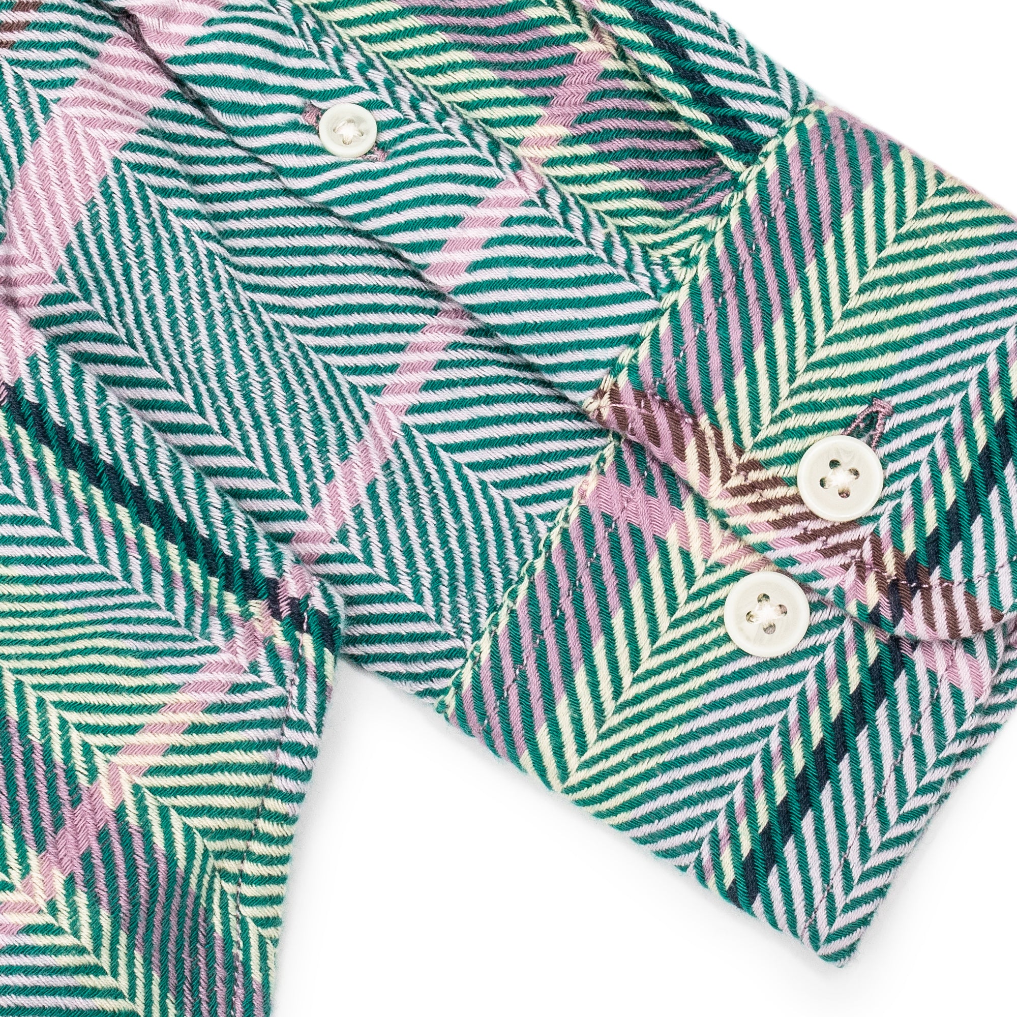 Corridor Mens Acid Plaid LS Shirt - Image 3