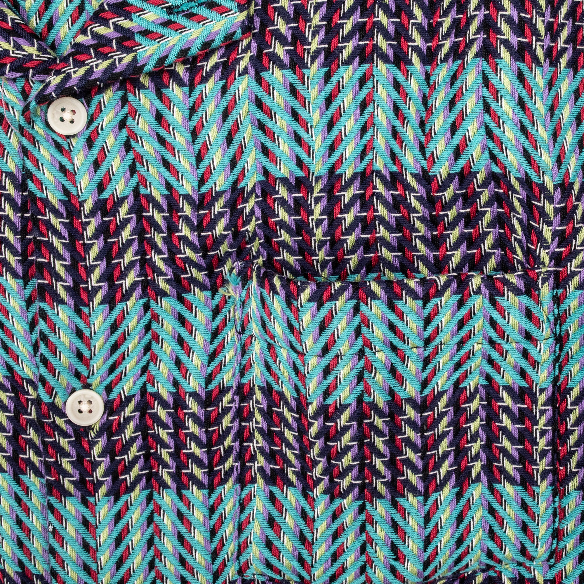 Corridor Mens Acid Plaid SS Shirt - Image 4