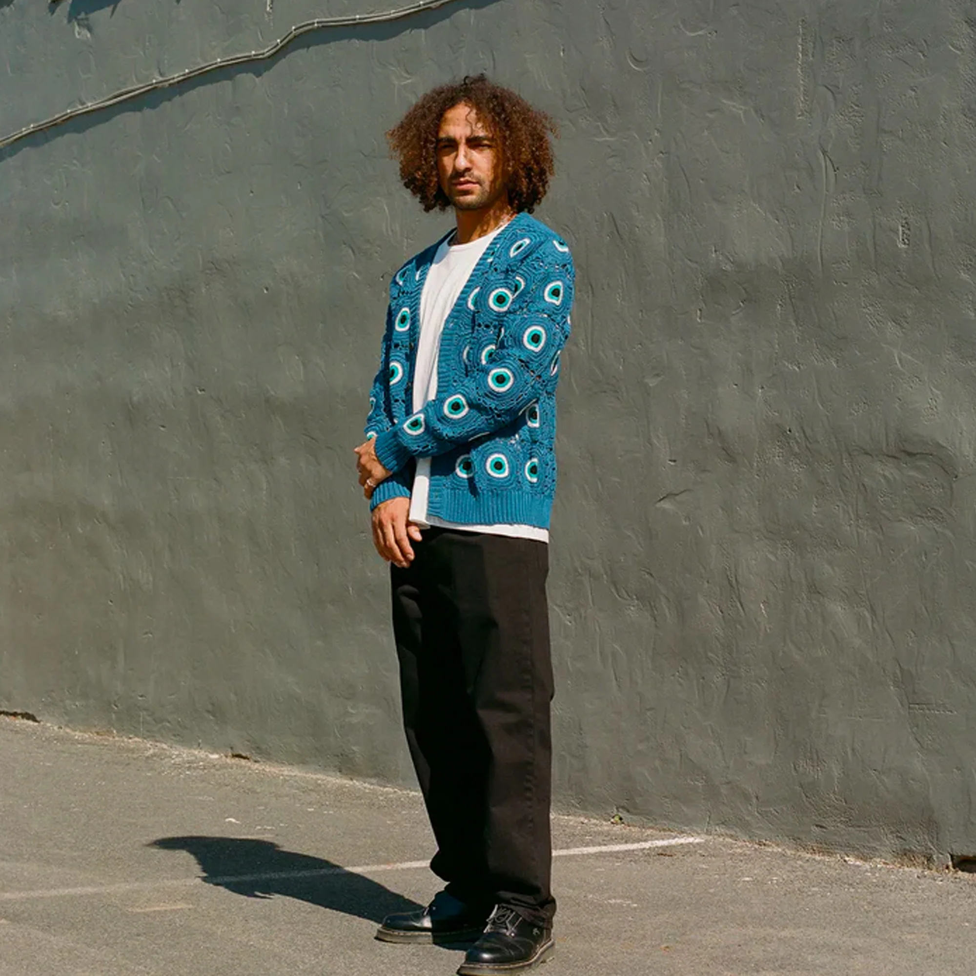 Corridor Mens Evil Eye Cardigan - Image 2