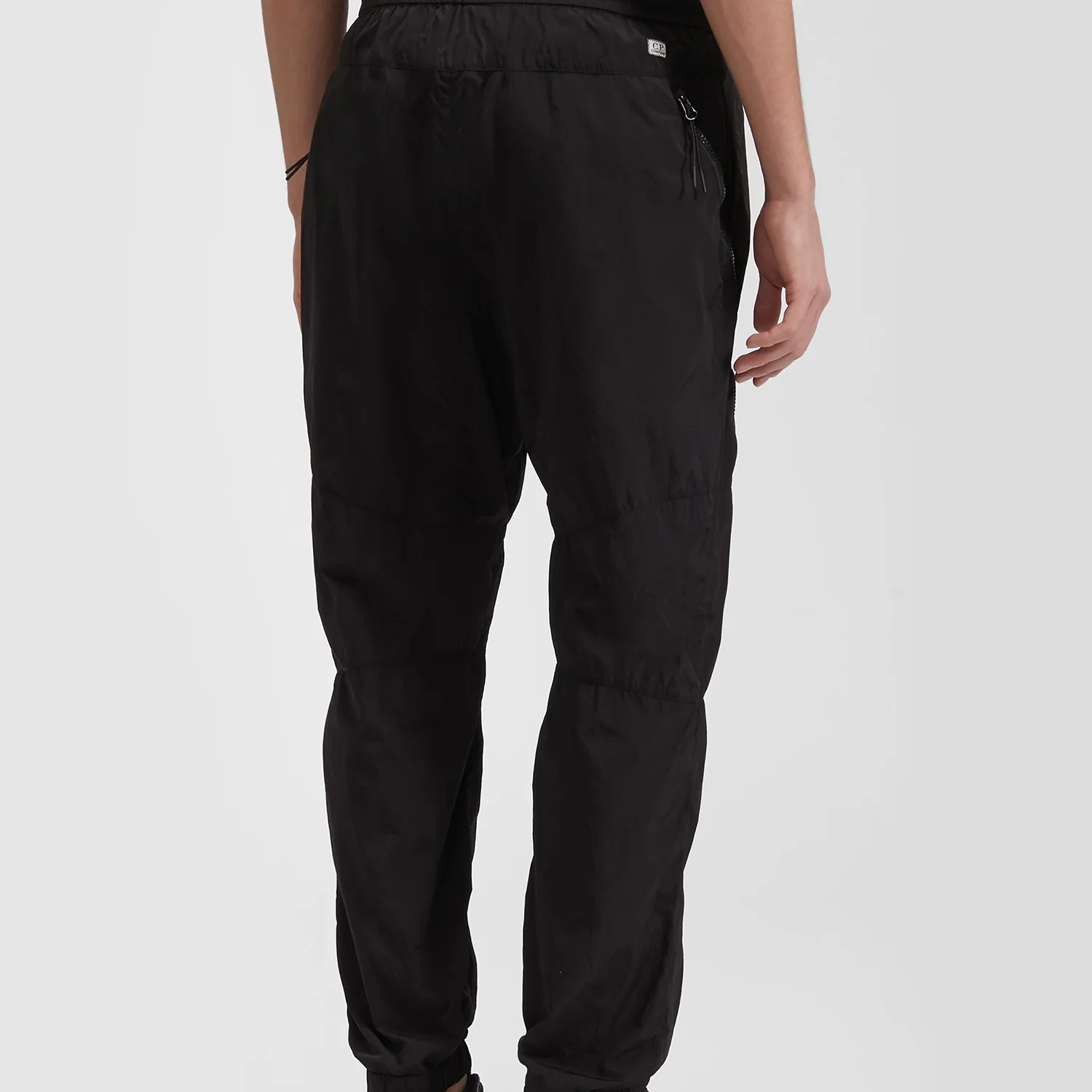 CP Company Mens Black Cargo Pants - Image 3