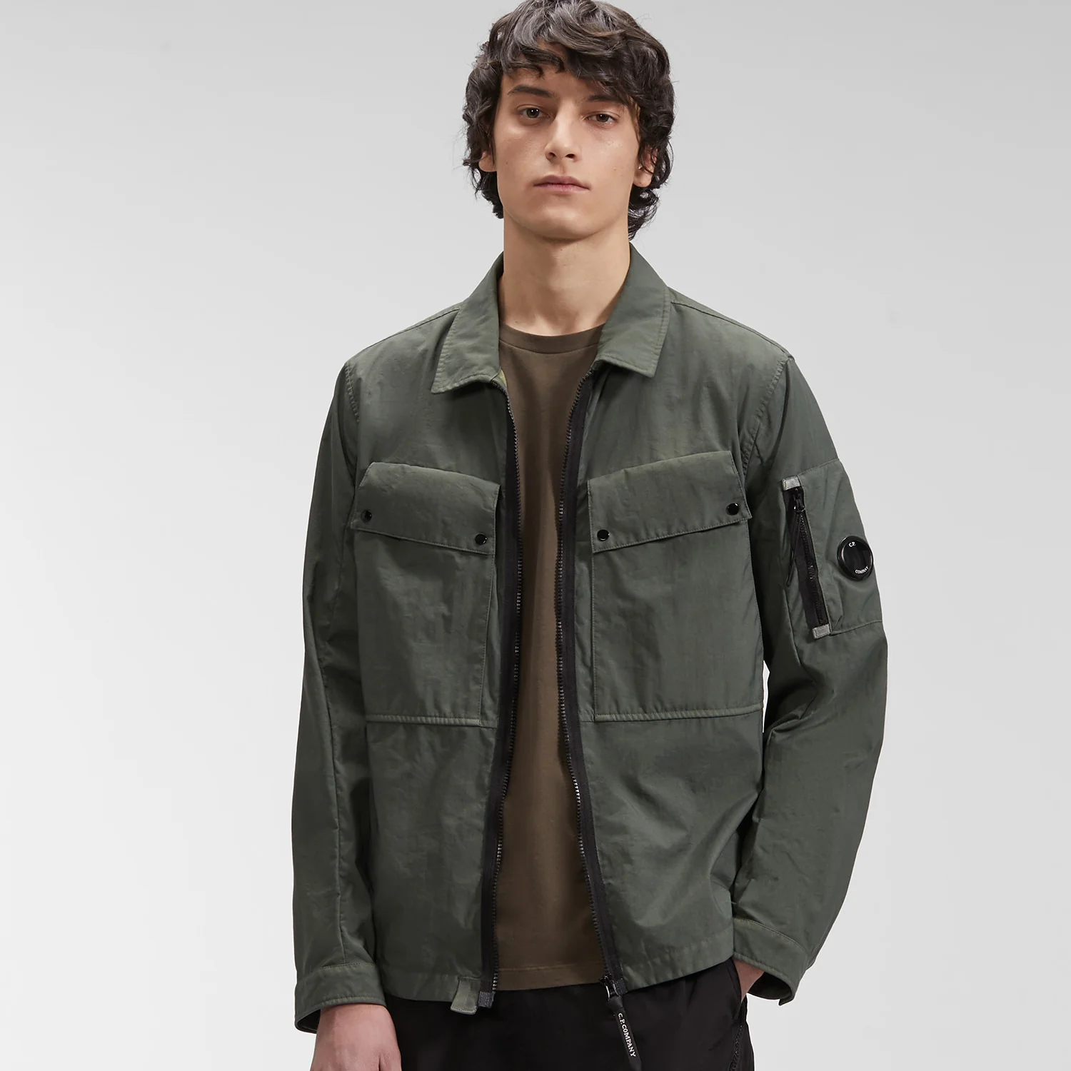 CP Company Mens Long Sleeve Shirt - Image 2