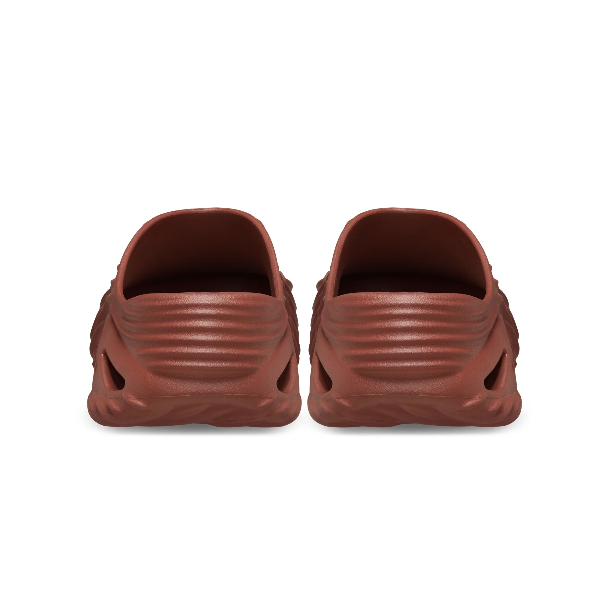 Crocs Mens Echo Wave "Rust" Sandal Clogs - Image 4