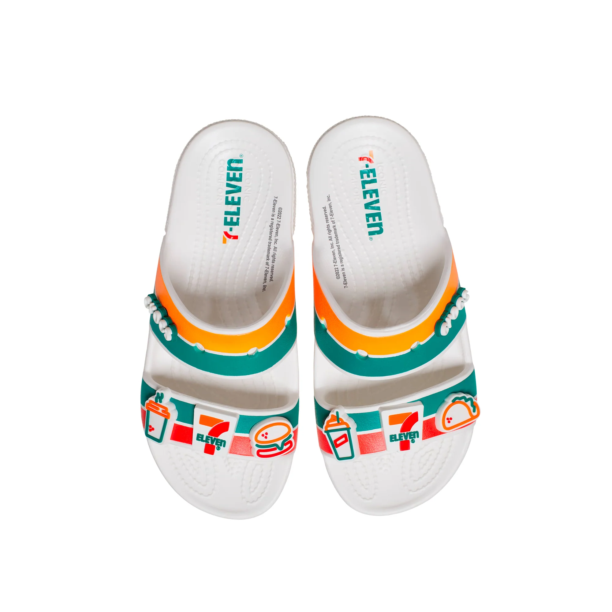 Crocs x 7-Eleven Classic 2 Strap Sandals - Image 2