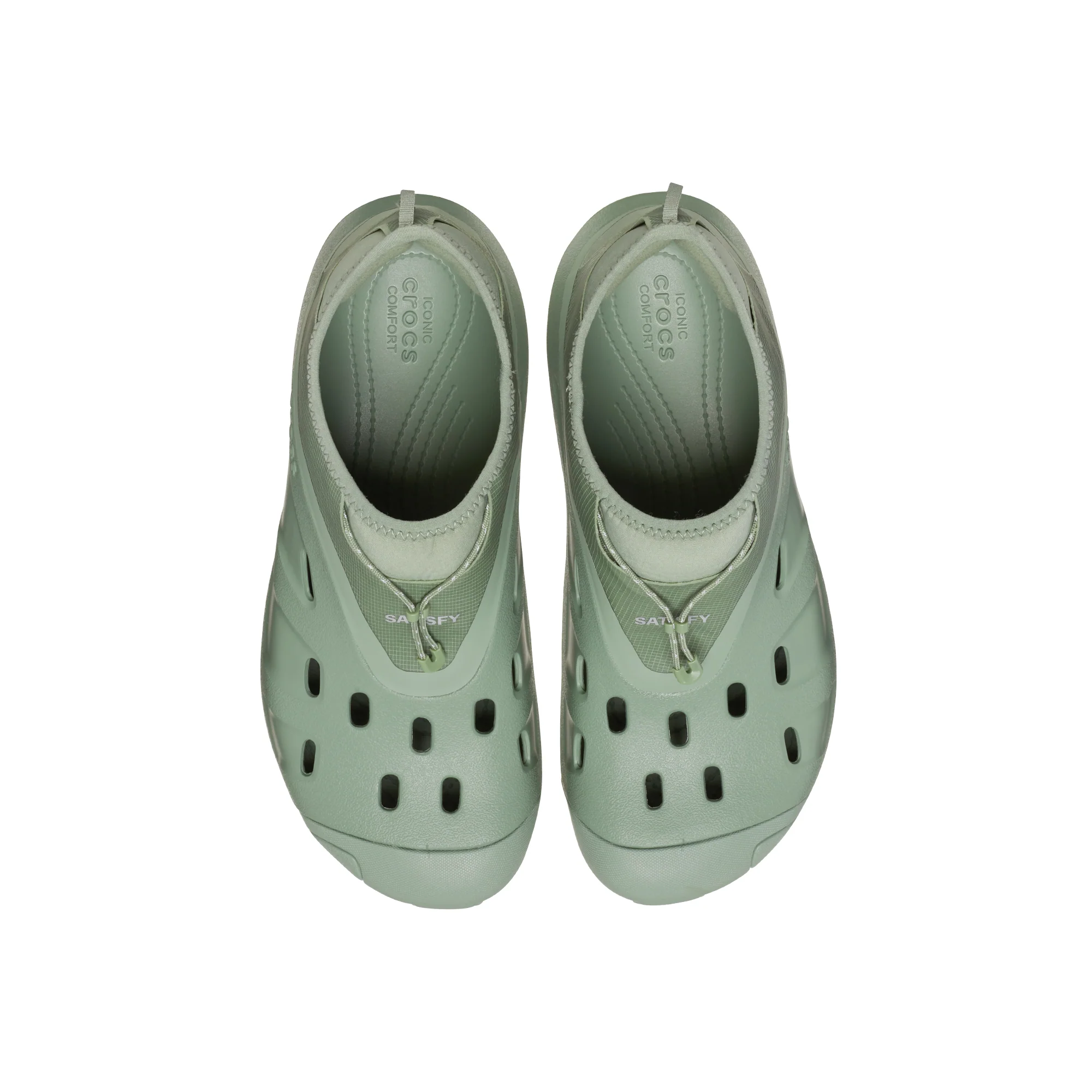 Crocs x Satisfy Quick Trail "Moss" Shoes - Image 2