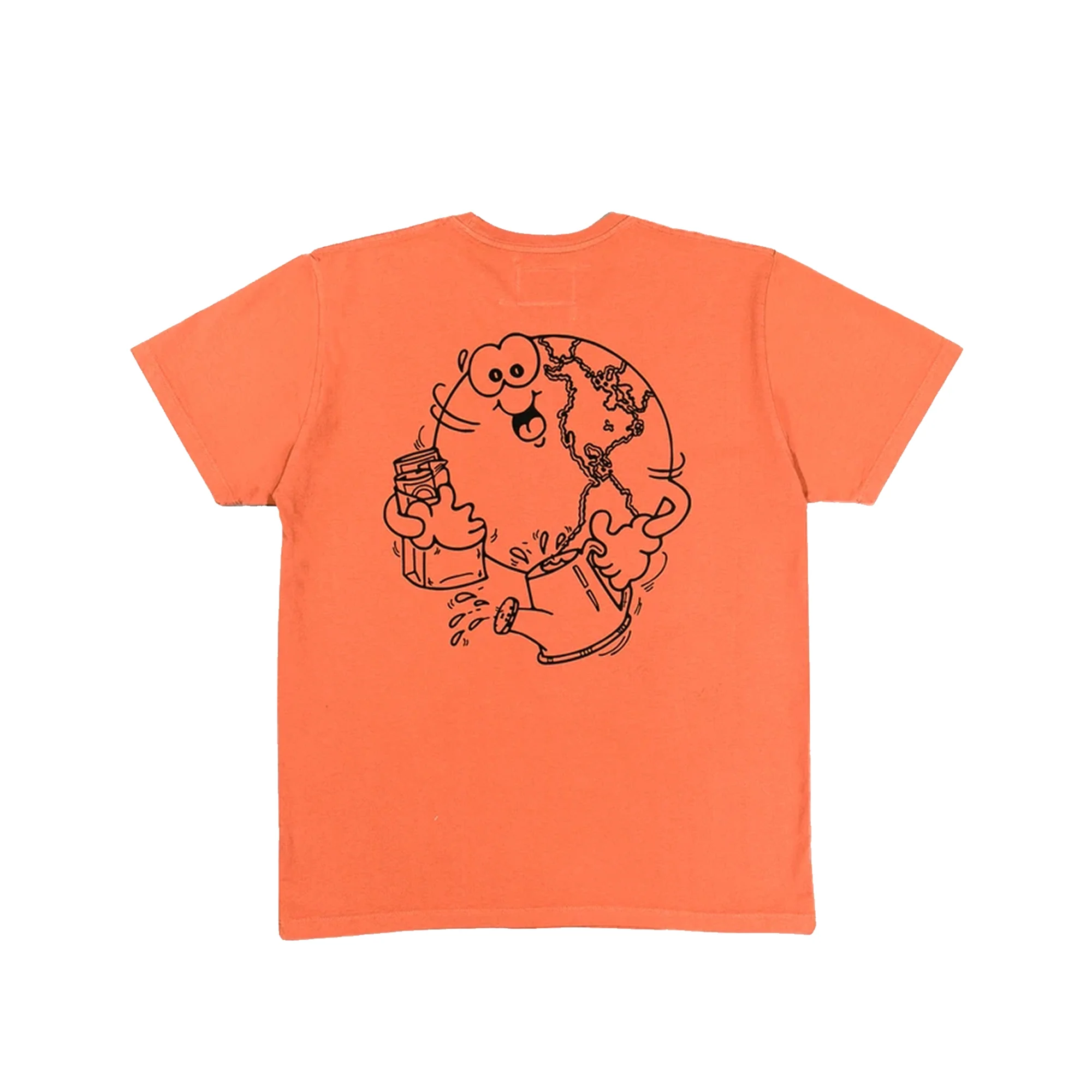 CRTFD Mens Flowers Gone 'Terracotta' Tee - Image 2