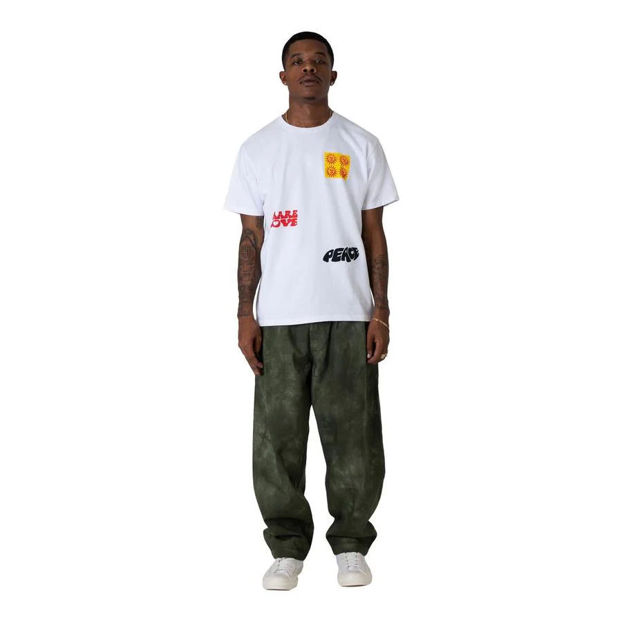 CRTFD Mens Sunshine White Tee - Image 3