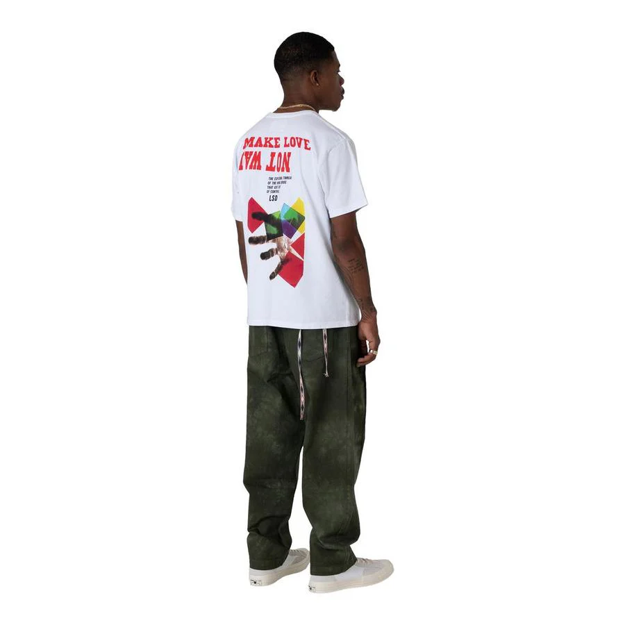 CRTFD Mens Sunshine White Tee - Image 4