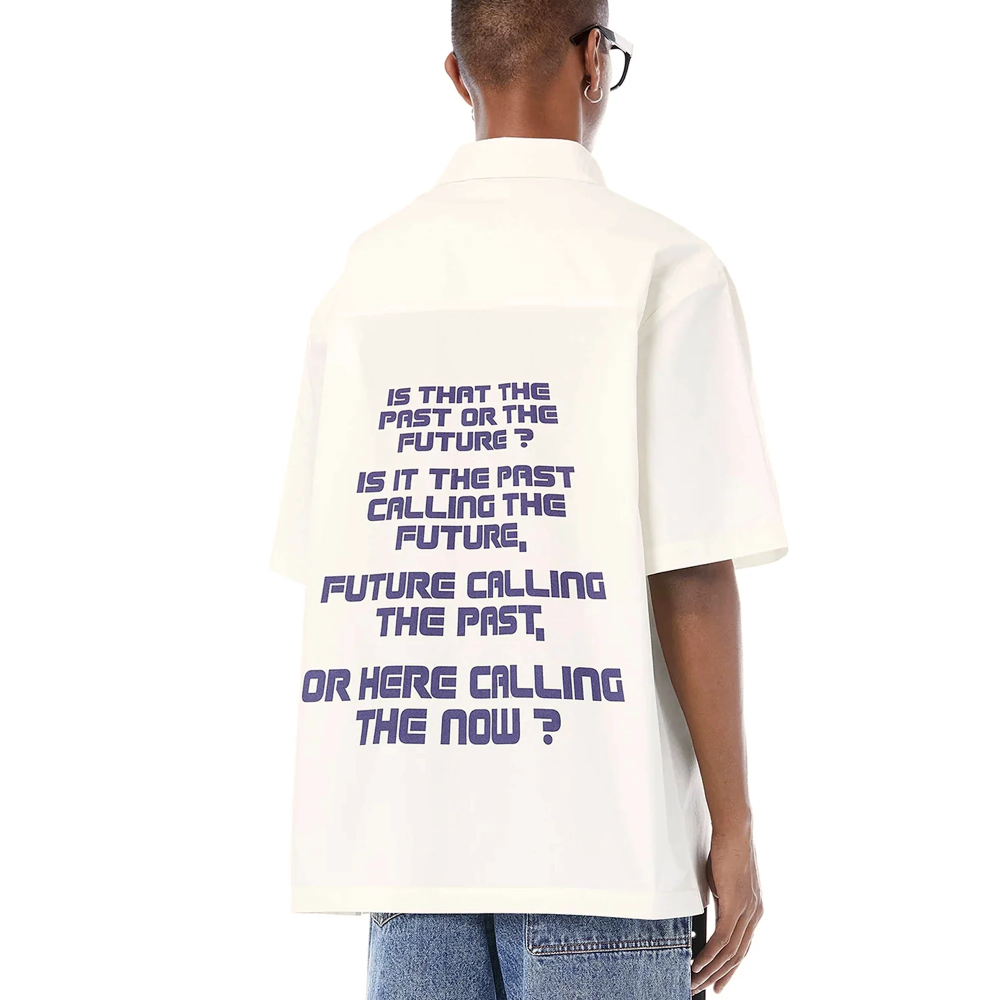 Dhruv Khapoor Mens Future Past Shirt - Image 3