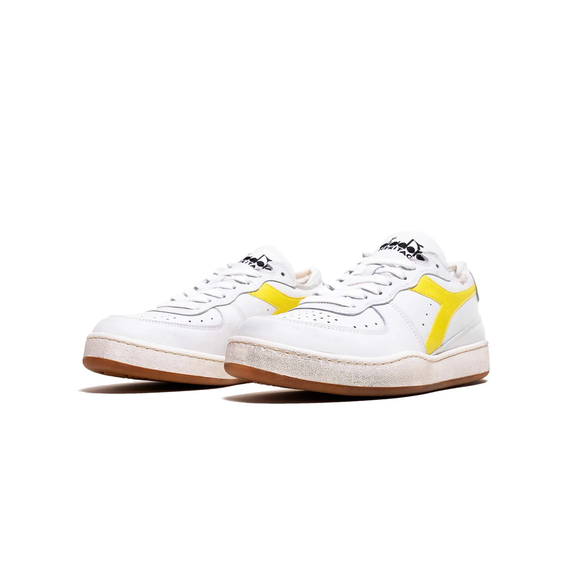 Diadora Men Mi Basket Row Cut Shoe - Image 3