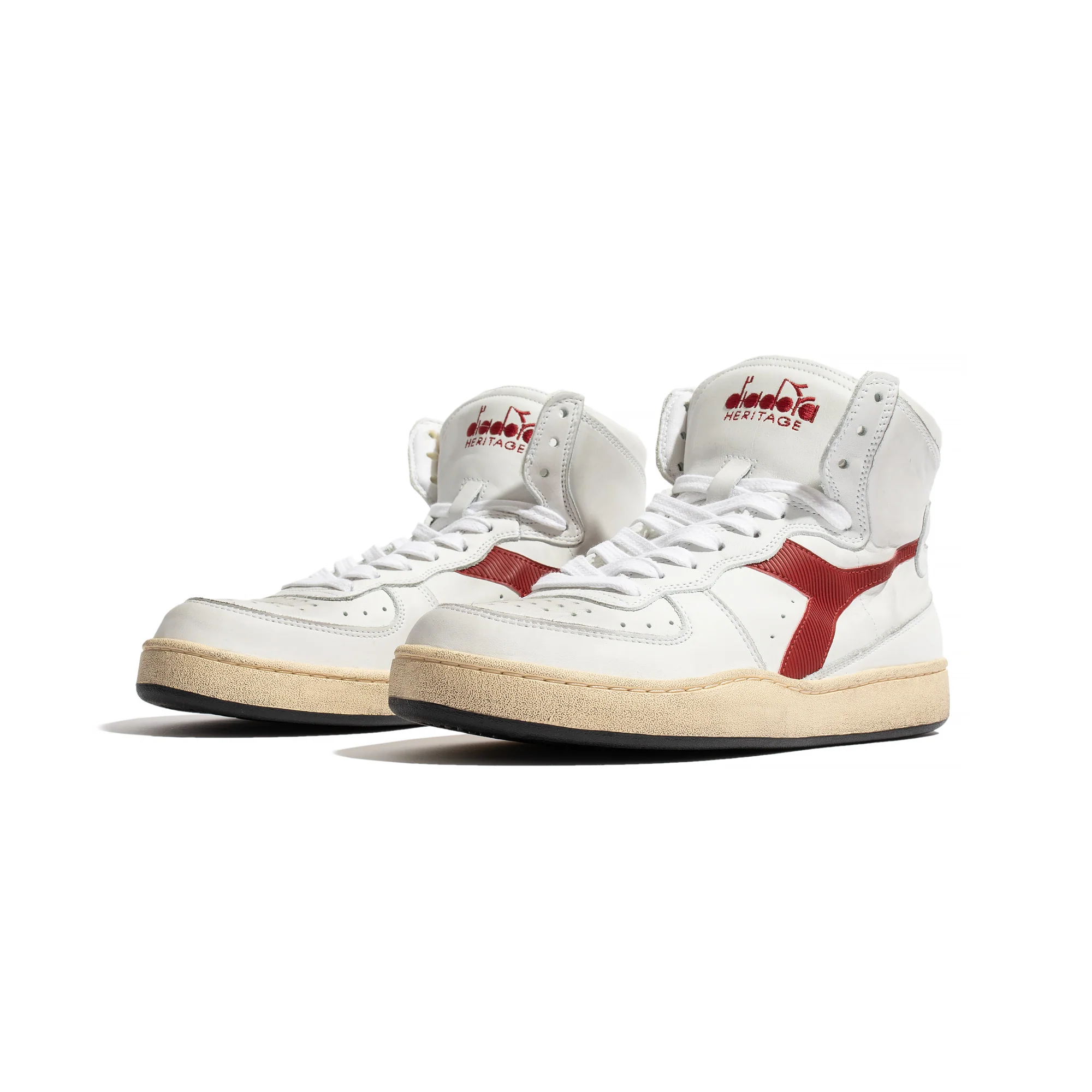 Diadora Mens Mi Basket Used Shoes - Image 2