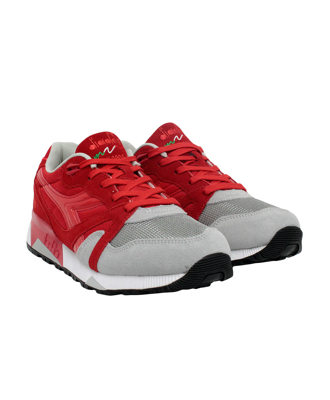 Diadora: N9000 (Red/Grey/White) - Image 2