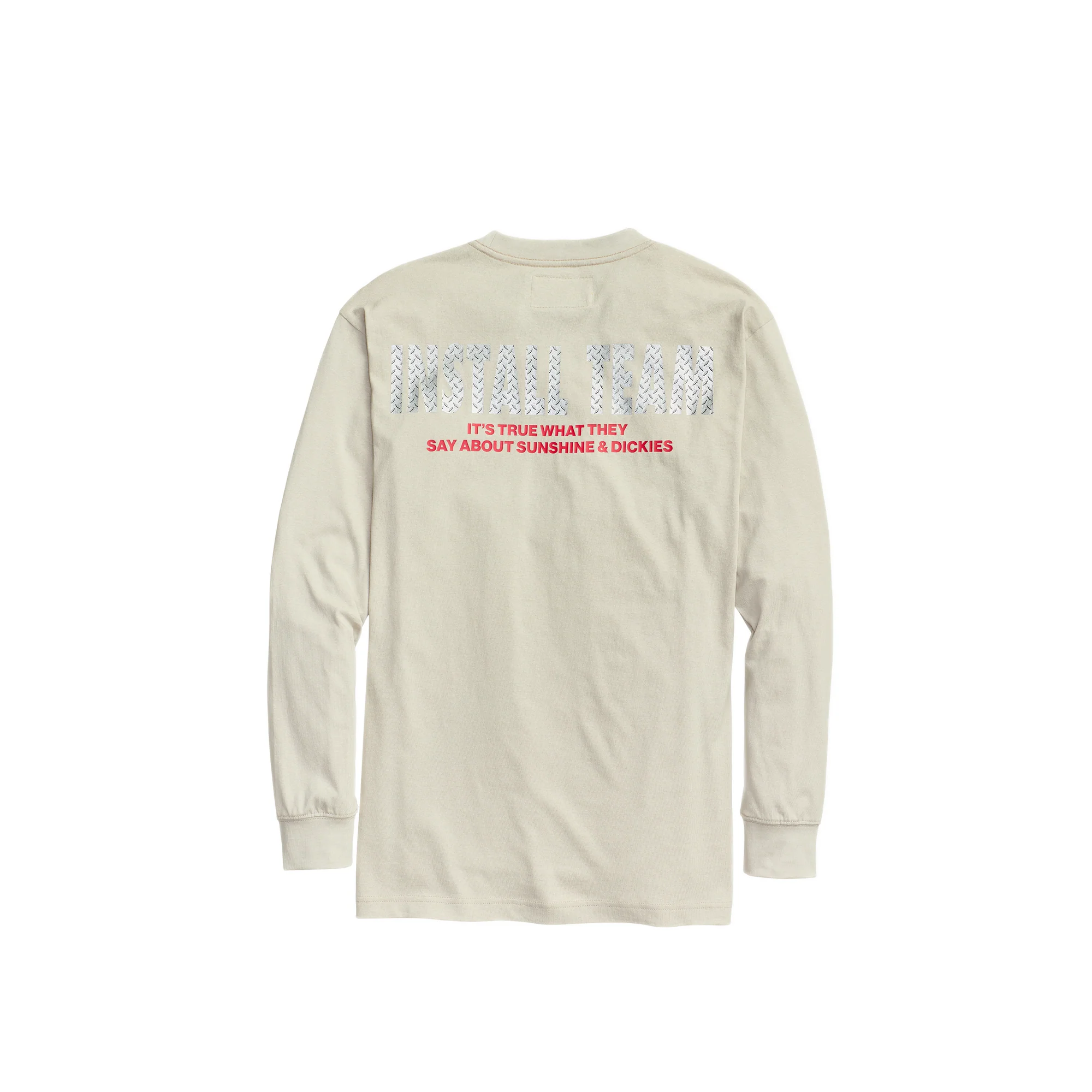 Dickies x New York Sunshine Mens Heavyweight Pocket Graphic LS Tee - Image 2