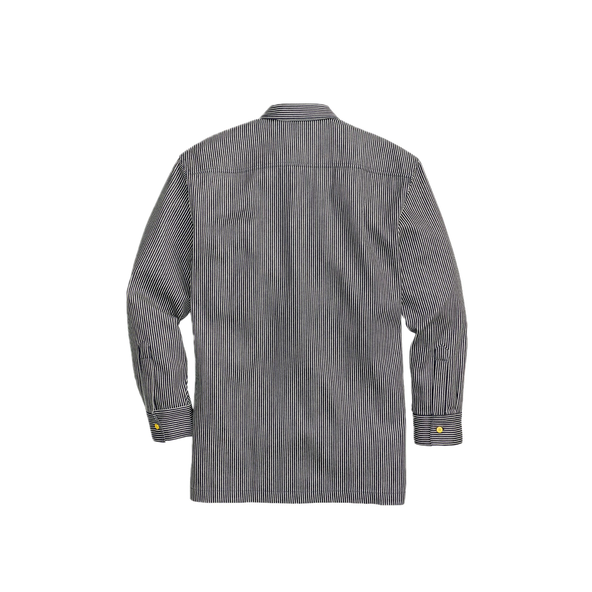 Dickies x New York Sunshine Mens Hickory Stripe Work Shirt - Image 2