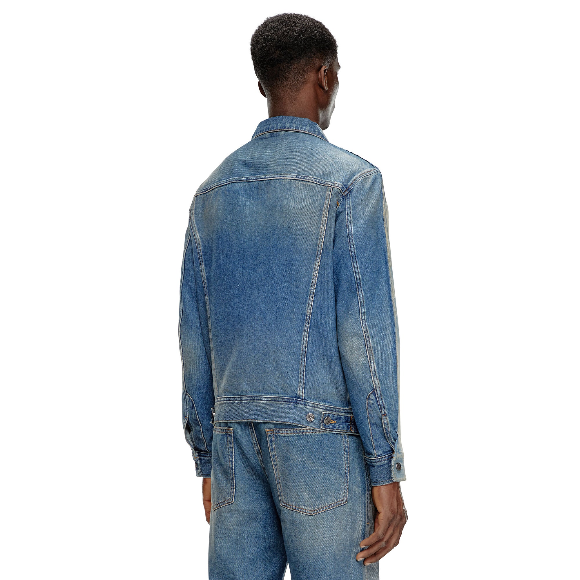 Diesel Mens D-Bracy S3 Denim Jacket - Image 3