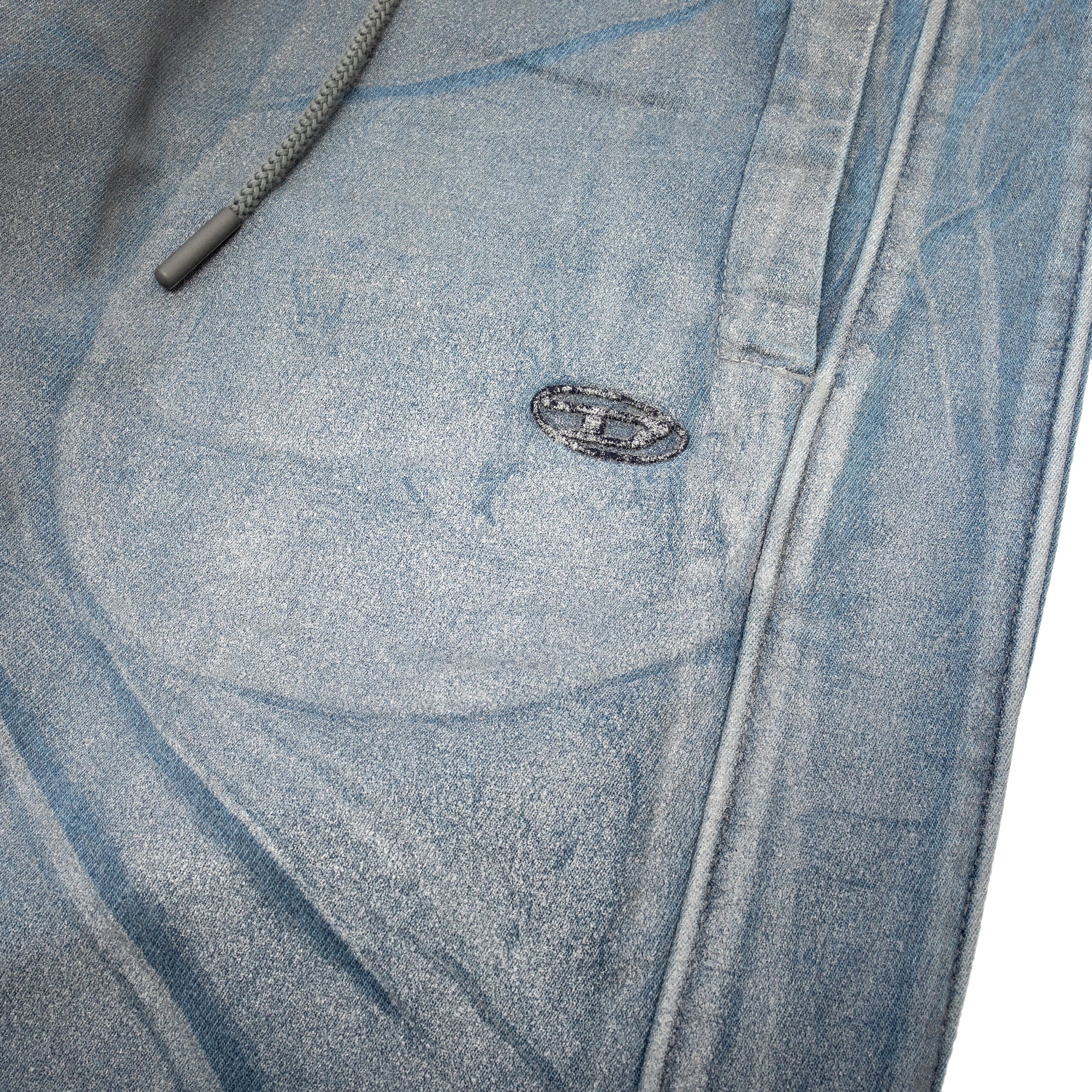 Diesel Mens D-MARTIANS-S TRACK Denim Pants - Image 3