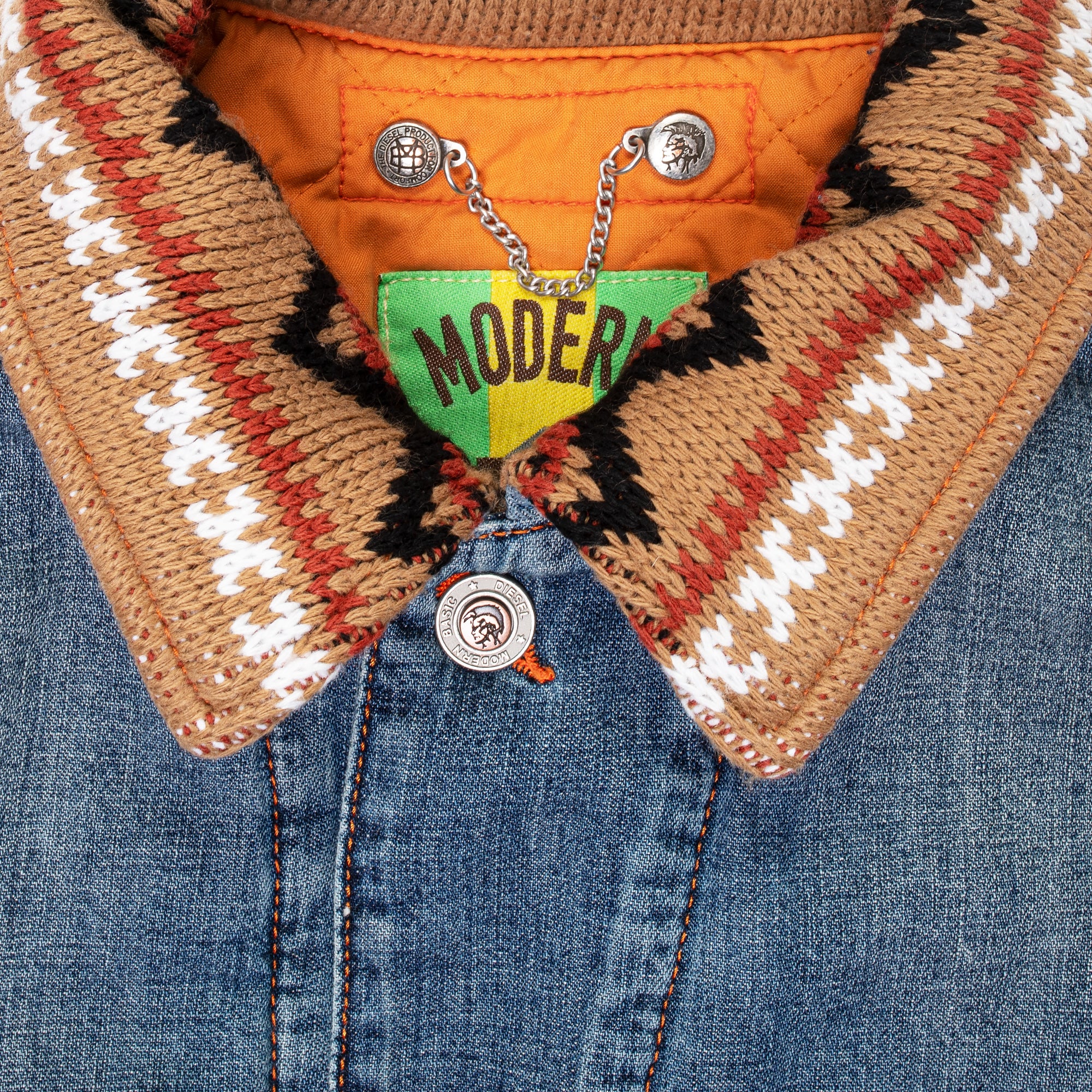 Diesel Mens Denim Jacket - Image 3