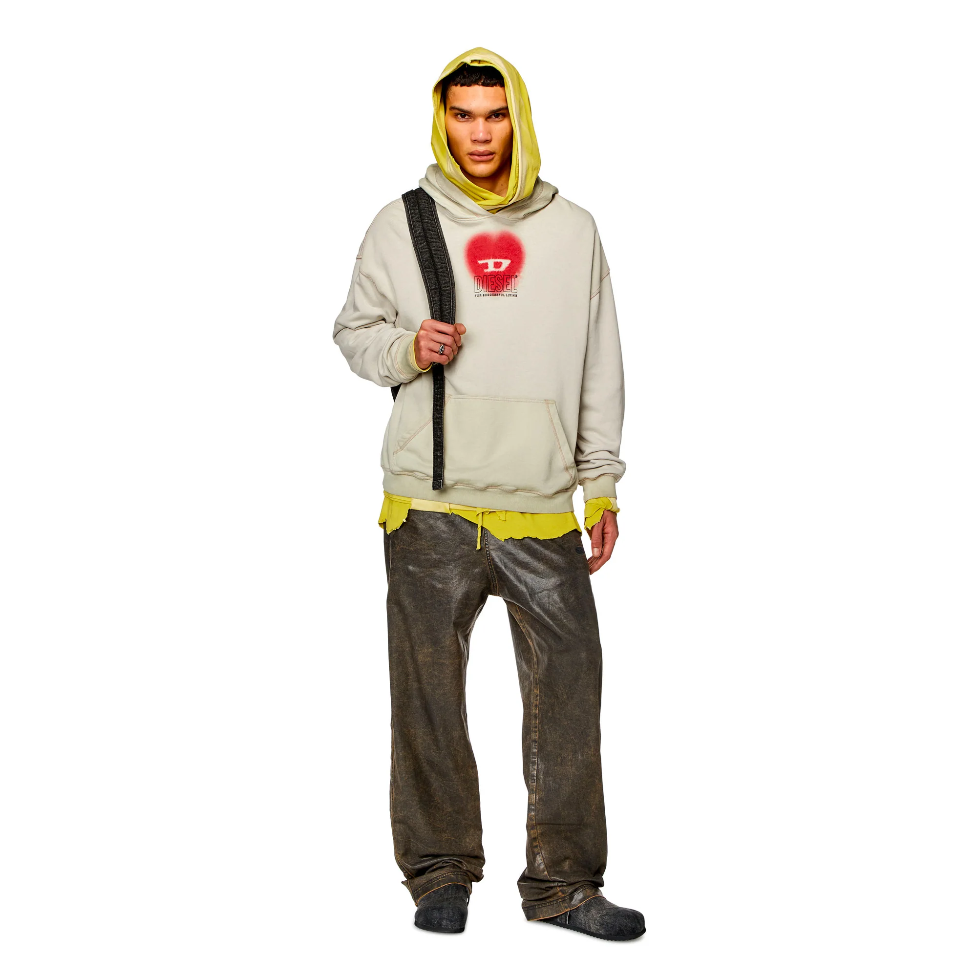 Diesel Mens S-BOXT-HOOD-N10 Hoodie - Image 4