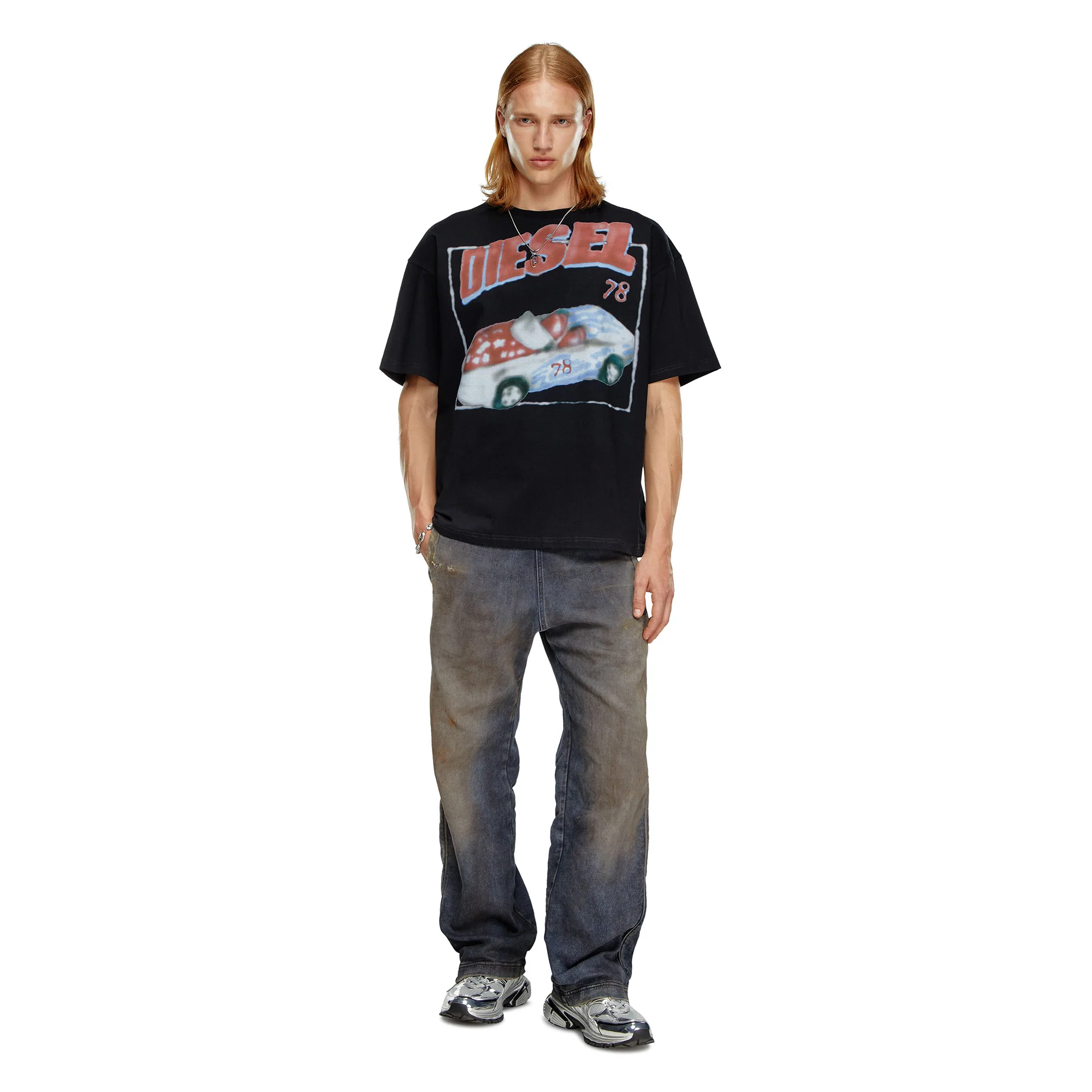 Diesel Mens T-Boxt Q17 Tee - Image 3