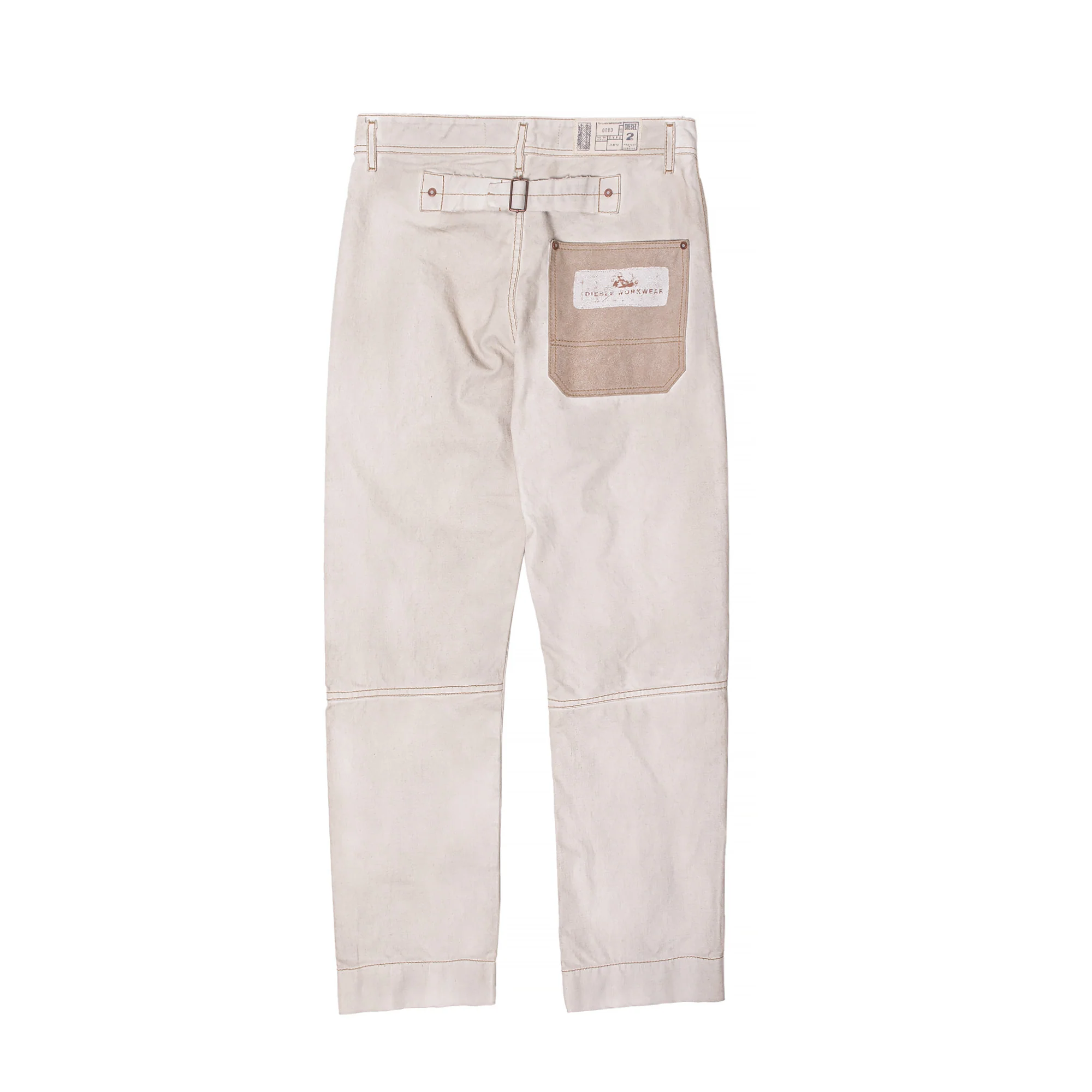 Diesel Mens 'Ivory' Trousers - Image 2