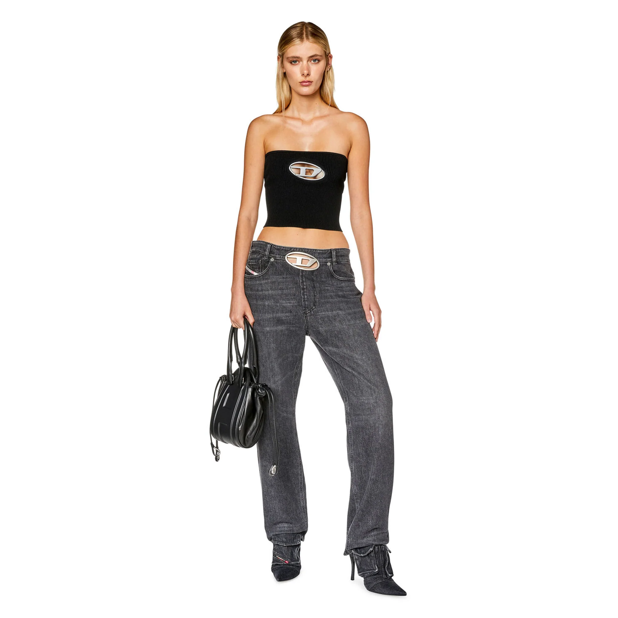 Diesel Womens M-Clarksville-A Bandeau Top - Image 4