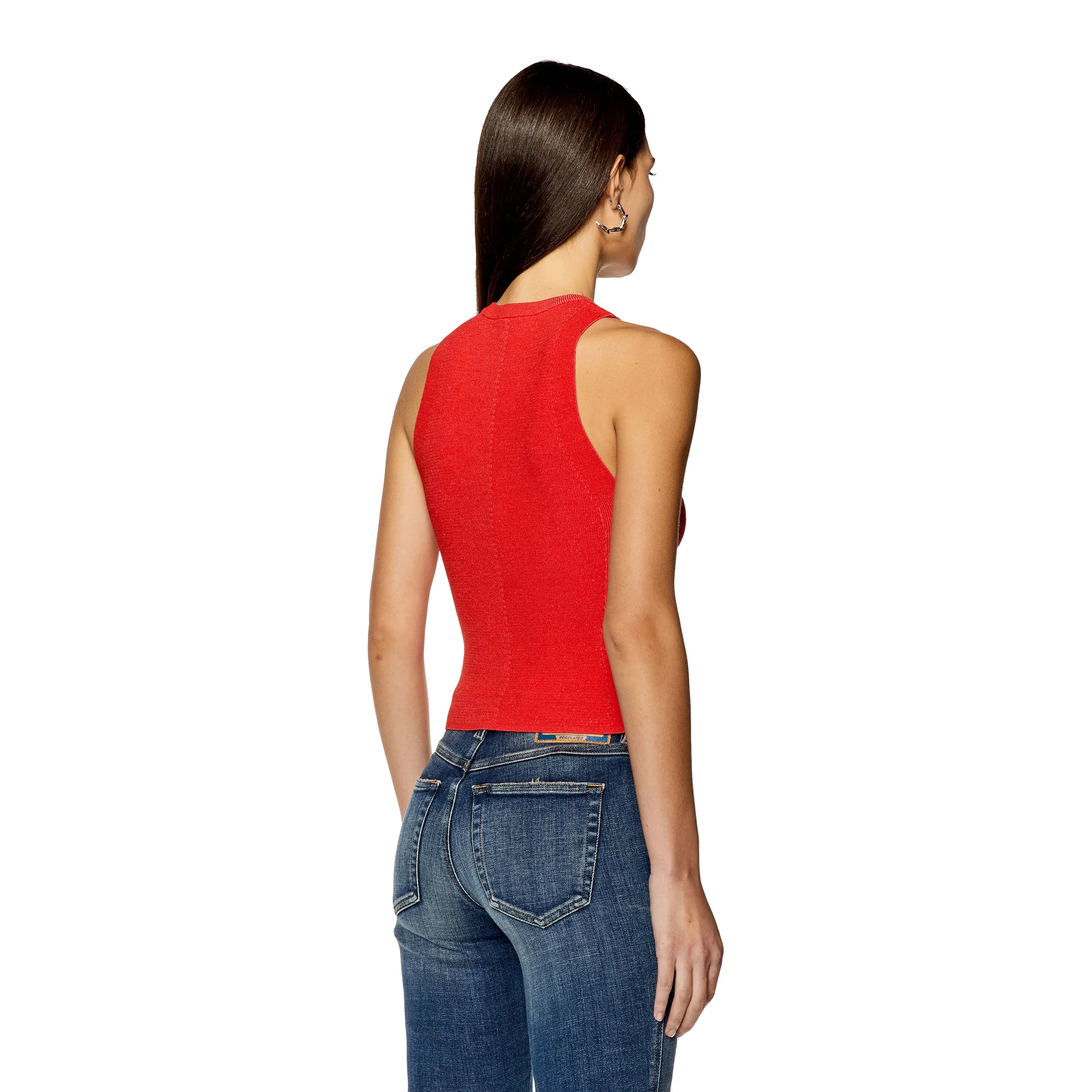 Diesel Womens M-ONERVA-TOP Tank Top - Image 4