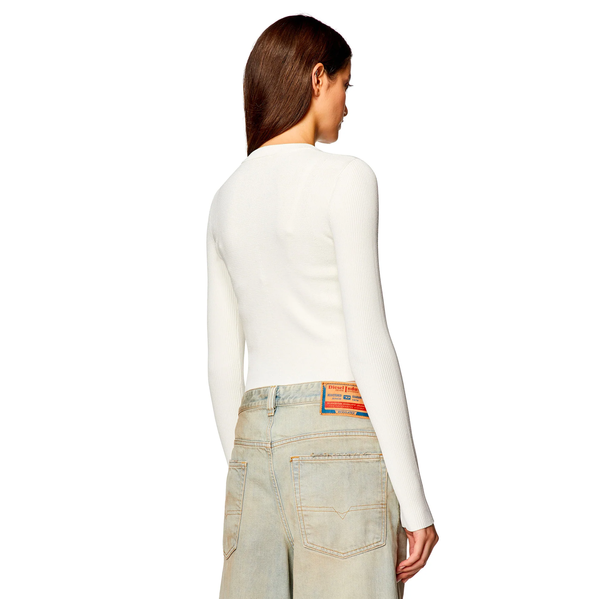 Diesel Womens M-VALARY Knit Shirt - Image 3