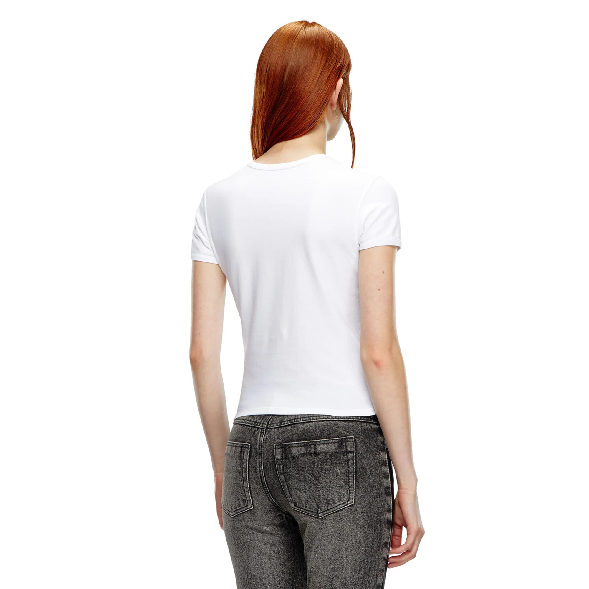 Diesel Womens T-Uncutie-Long-Od Tee - Image 3