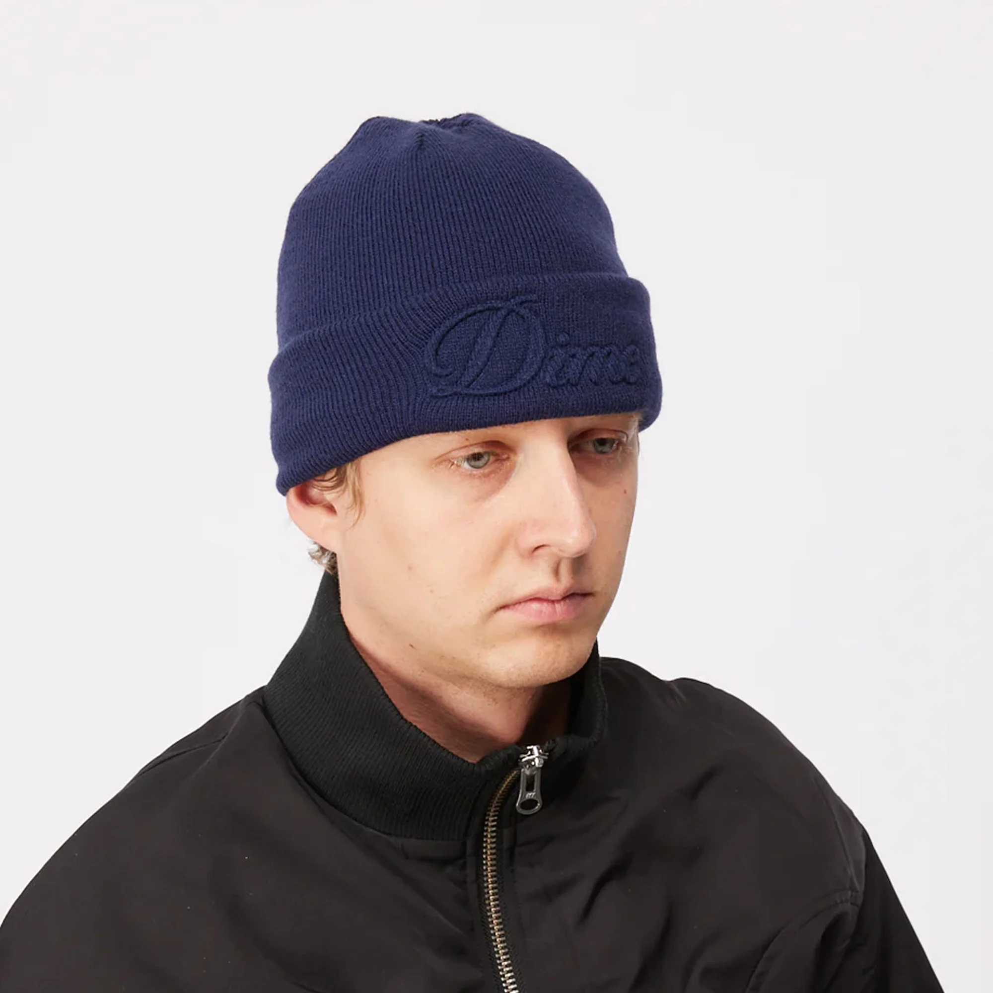 Dime Cursive Fold Beanie - Image 2