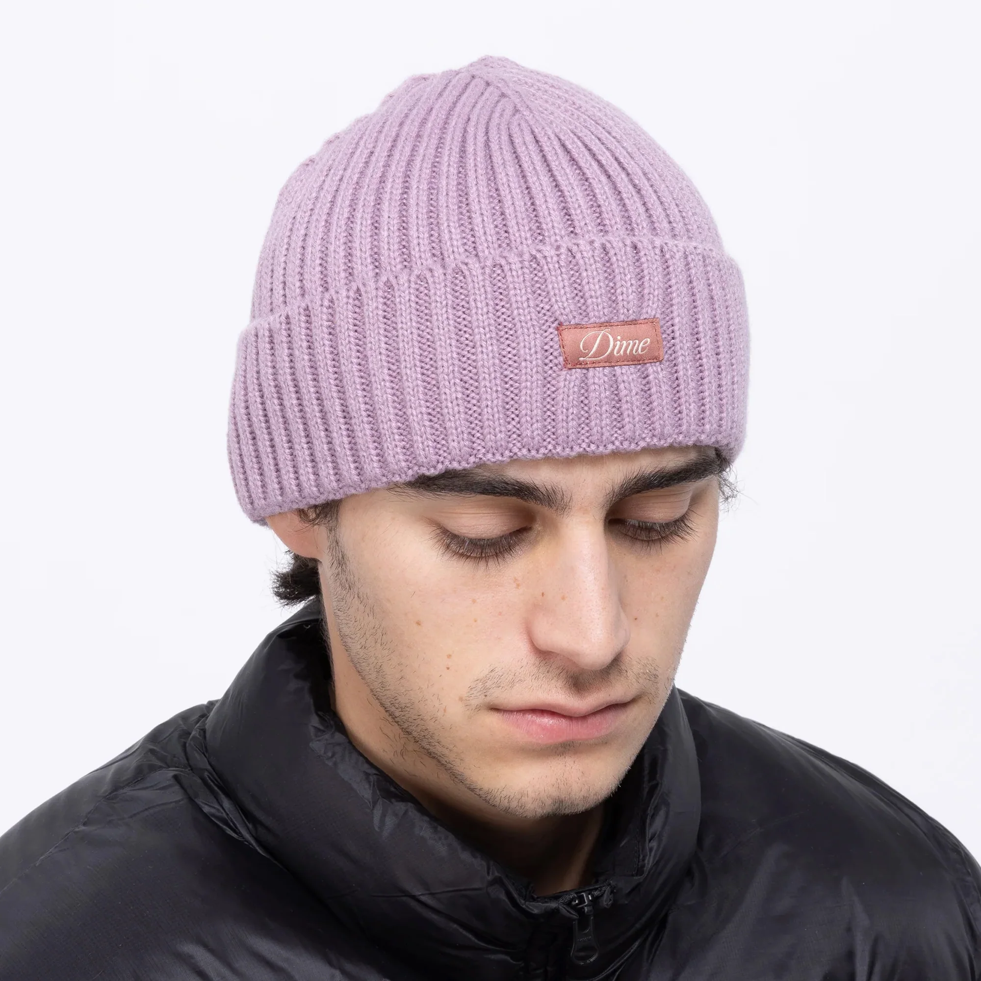 Dime Cursive Fold Beanie - Image 2
