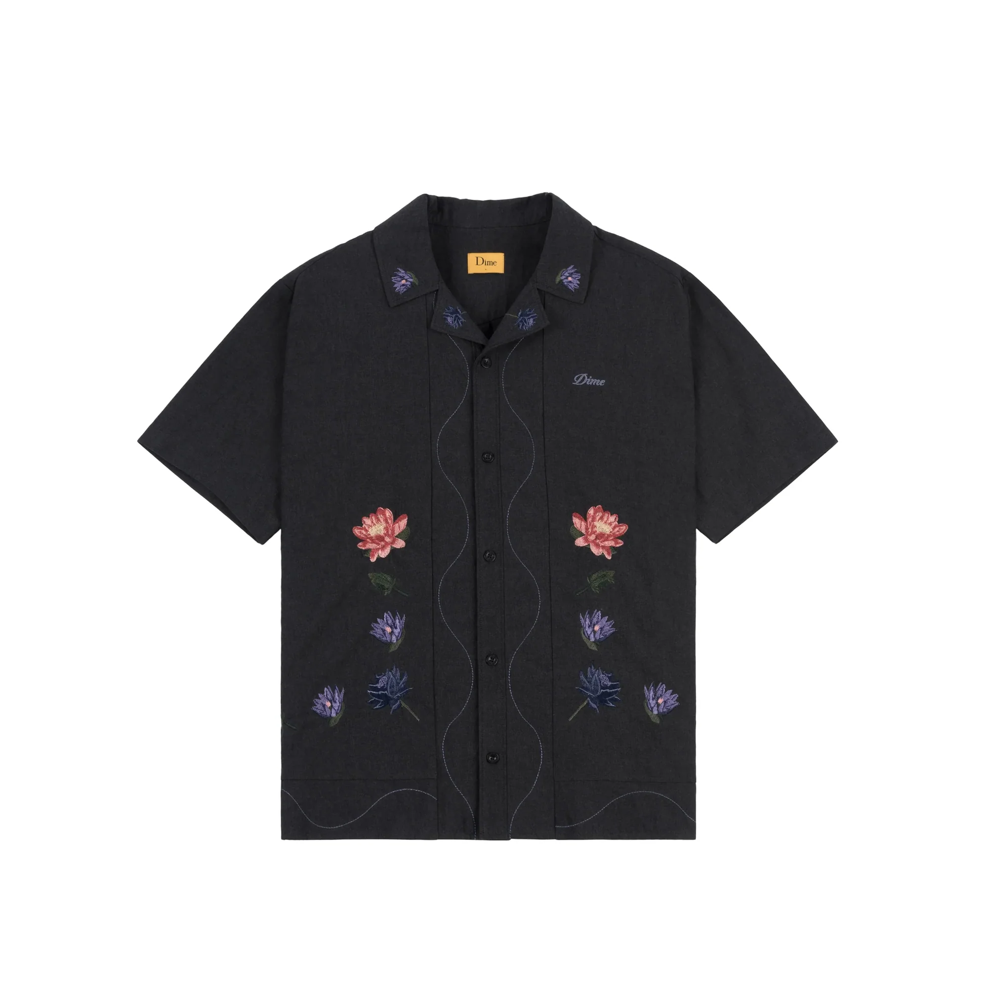 Dime Mens Lotus Button Up Shirt
