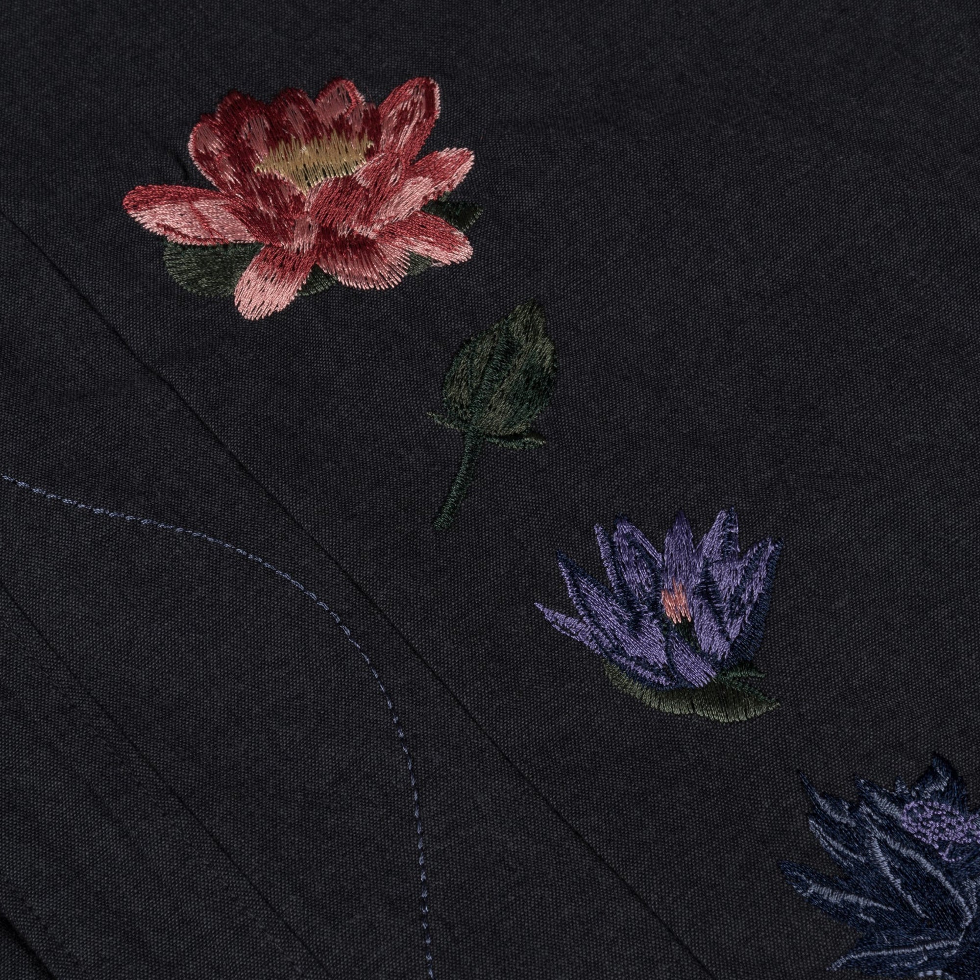 Dime Mens Lotus Button Up Shirt - Image 2