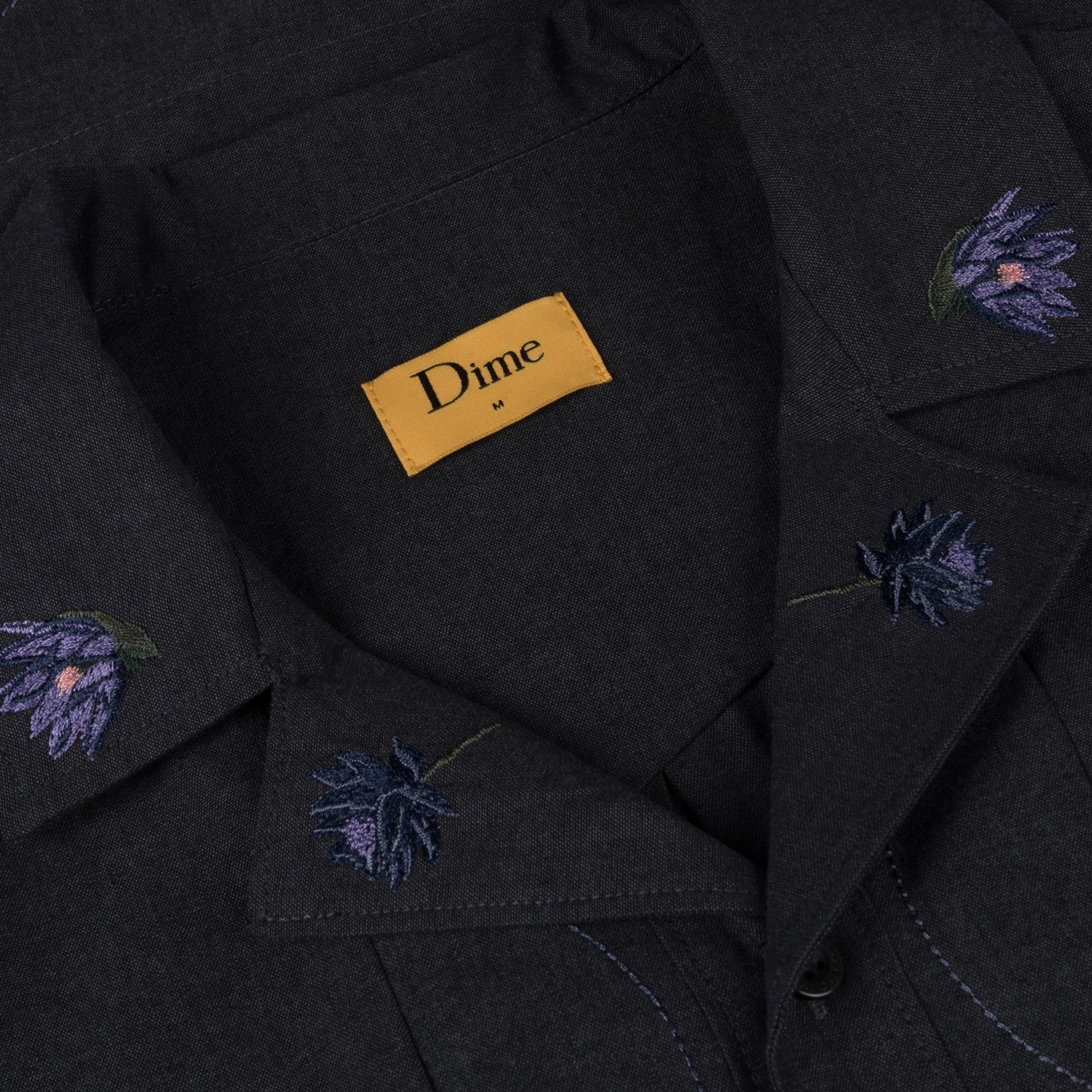 Dime Mens Lotus Button Up Shirt - Image 3