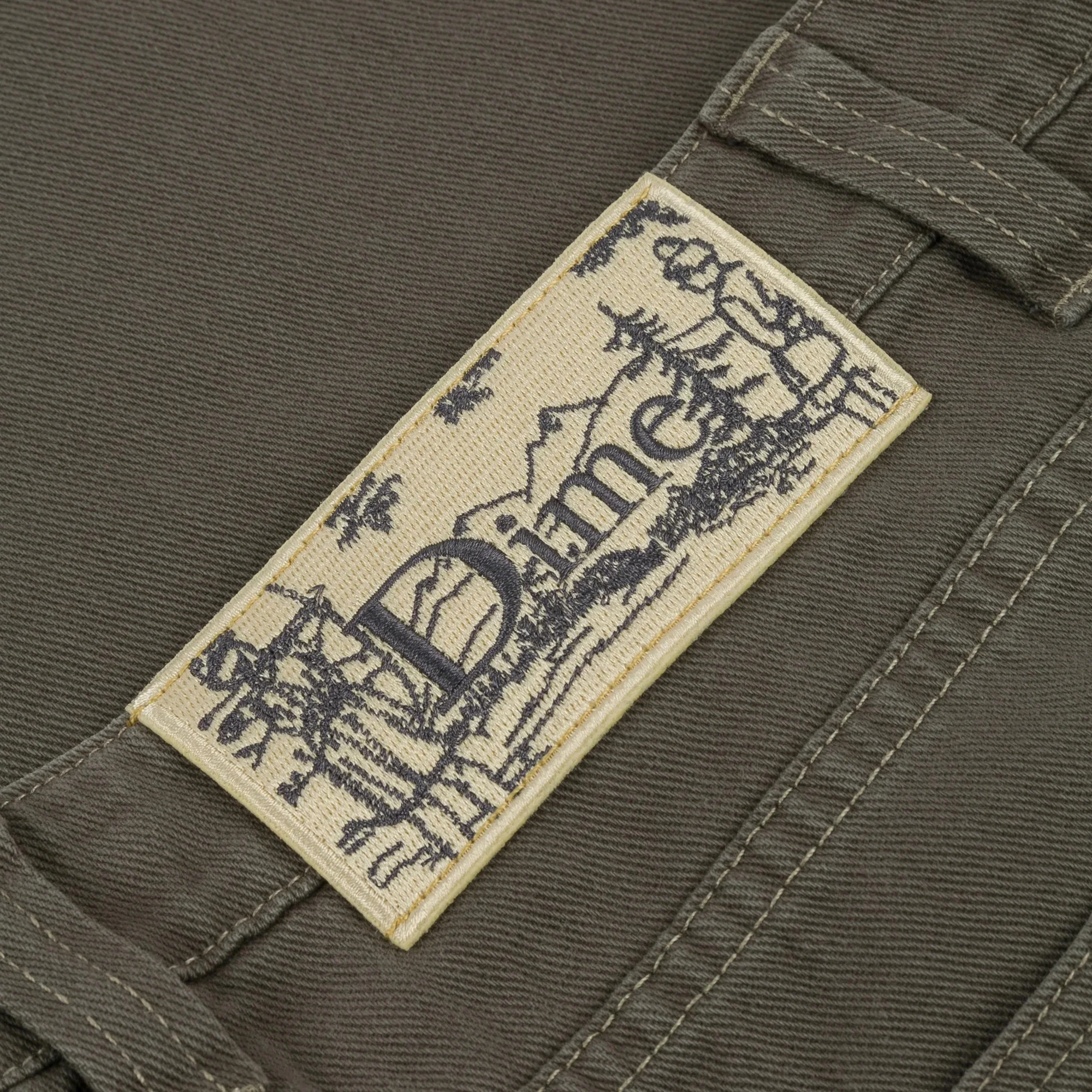 Dime Mens Baggy Denim Pants - Image 4