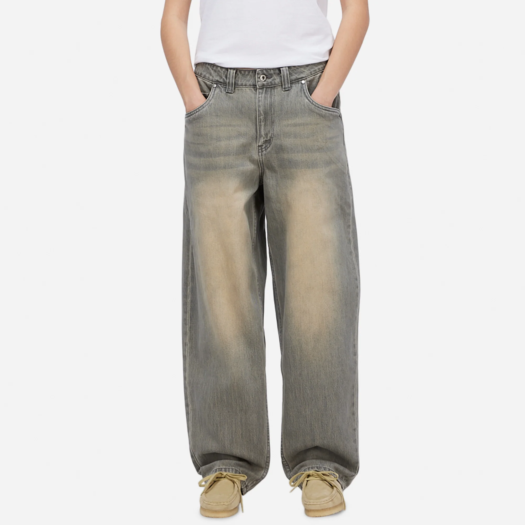 Dime Mens Baggy Denim Pants - Image 2