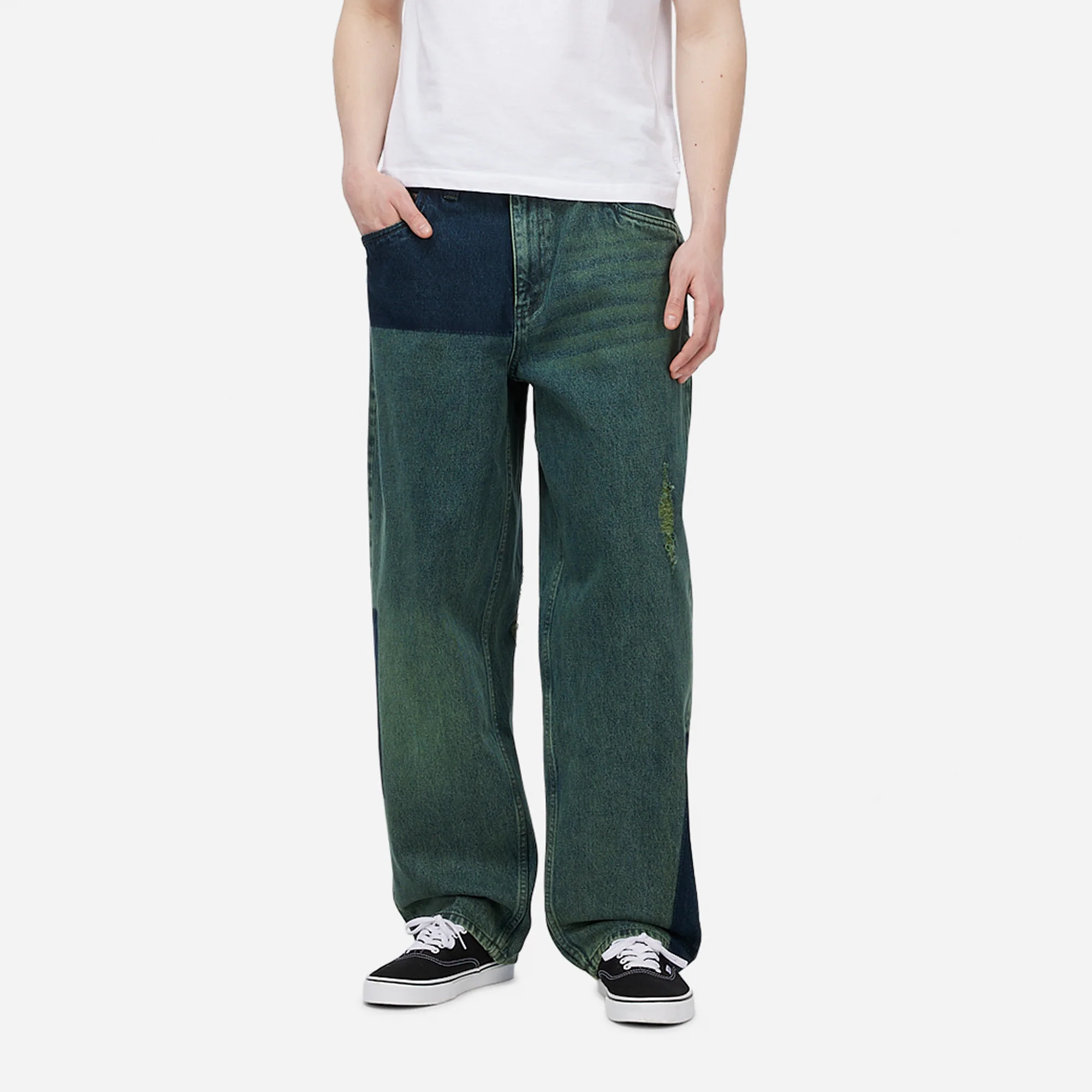 Dime Mens Baggy Denim Pants - Image 2