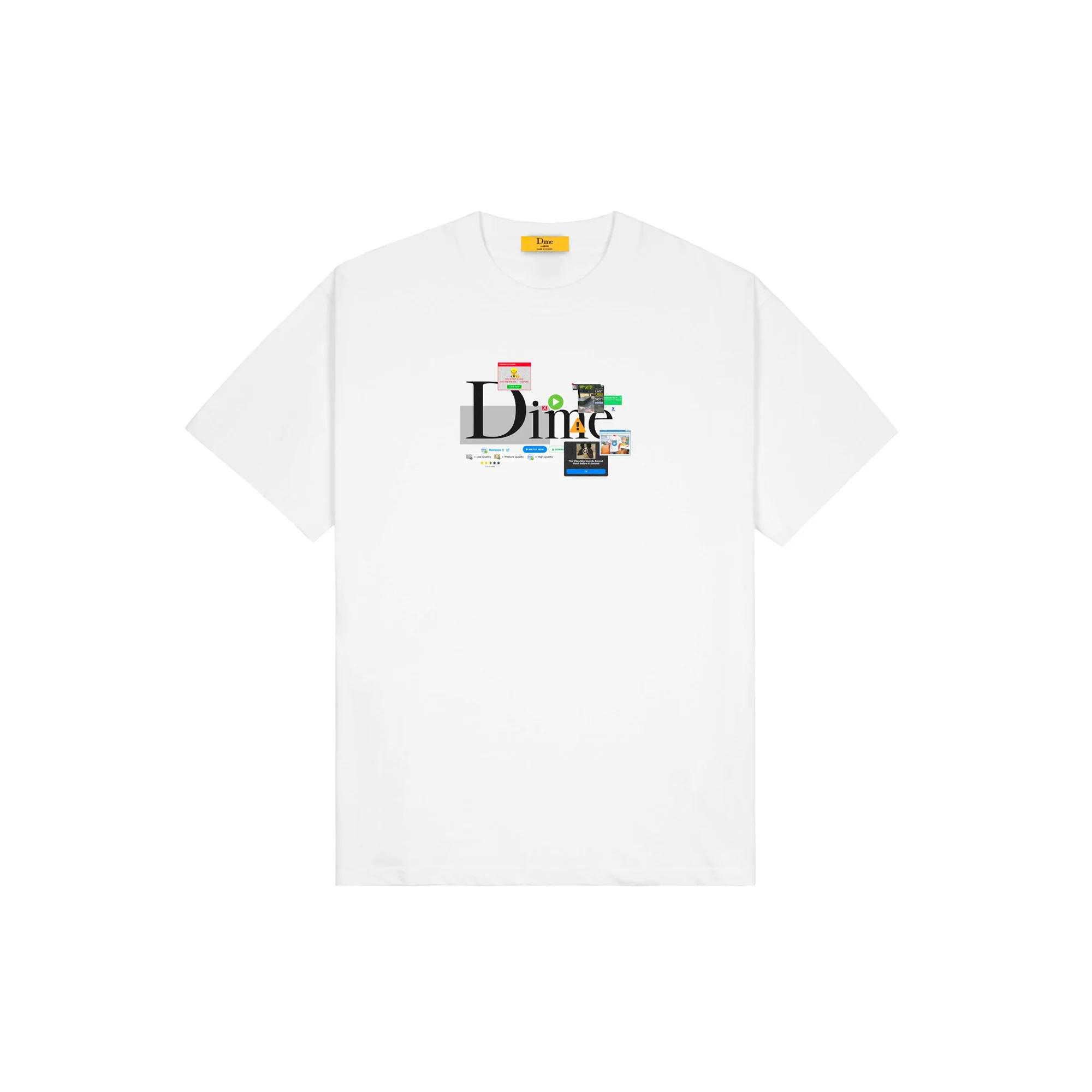 Dime Mens Classic Adblock SS Tee