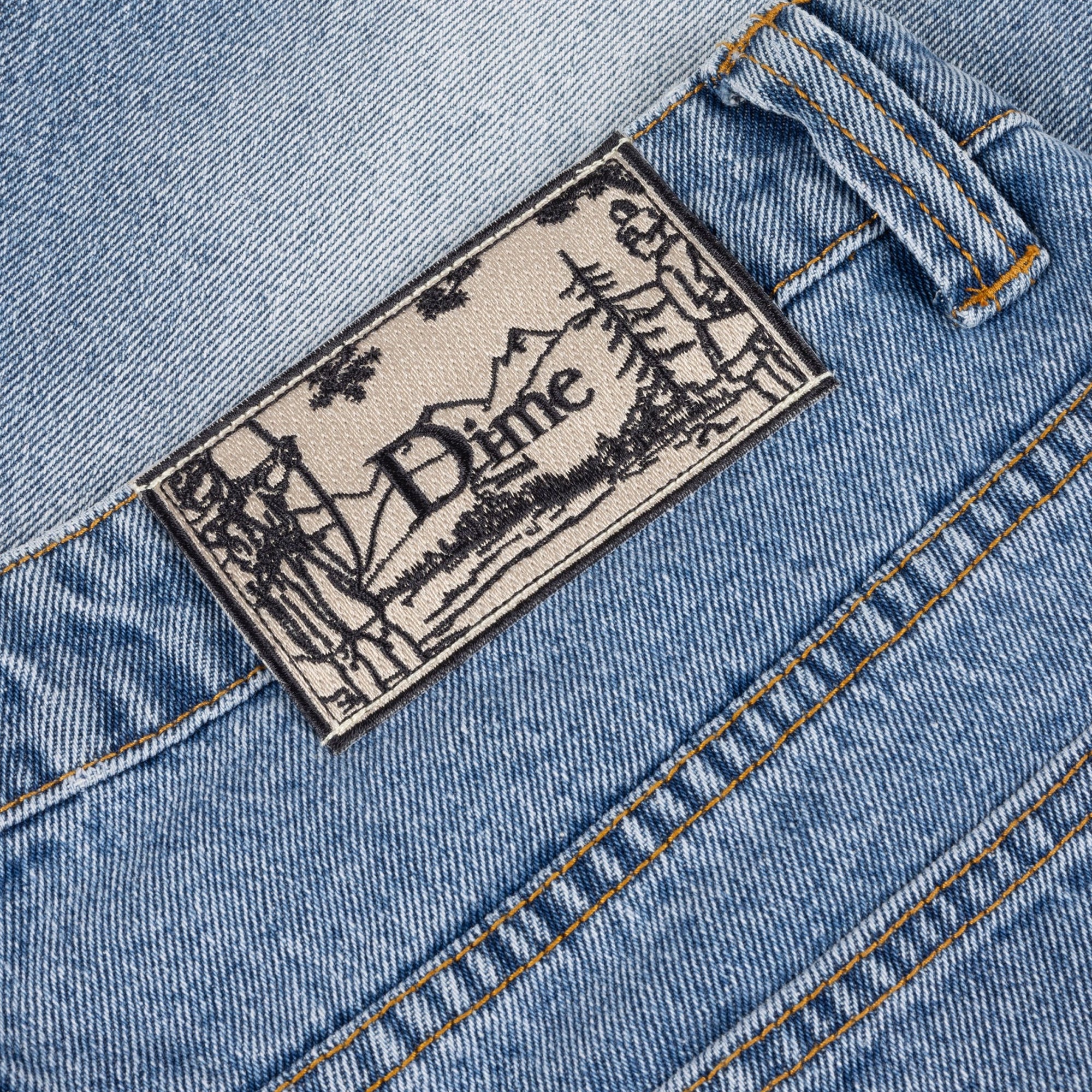 Dime Mens Classic Relaxed Denim Pants - Image 4