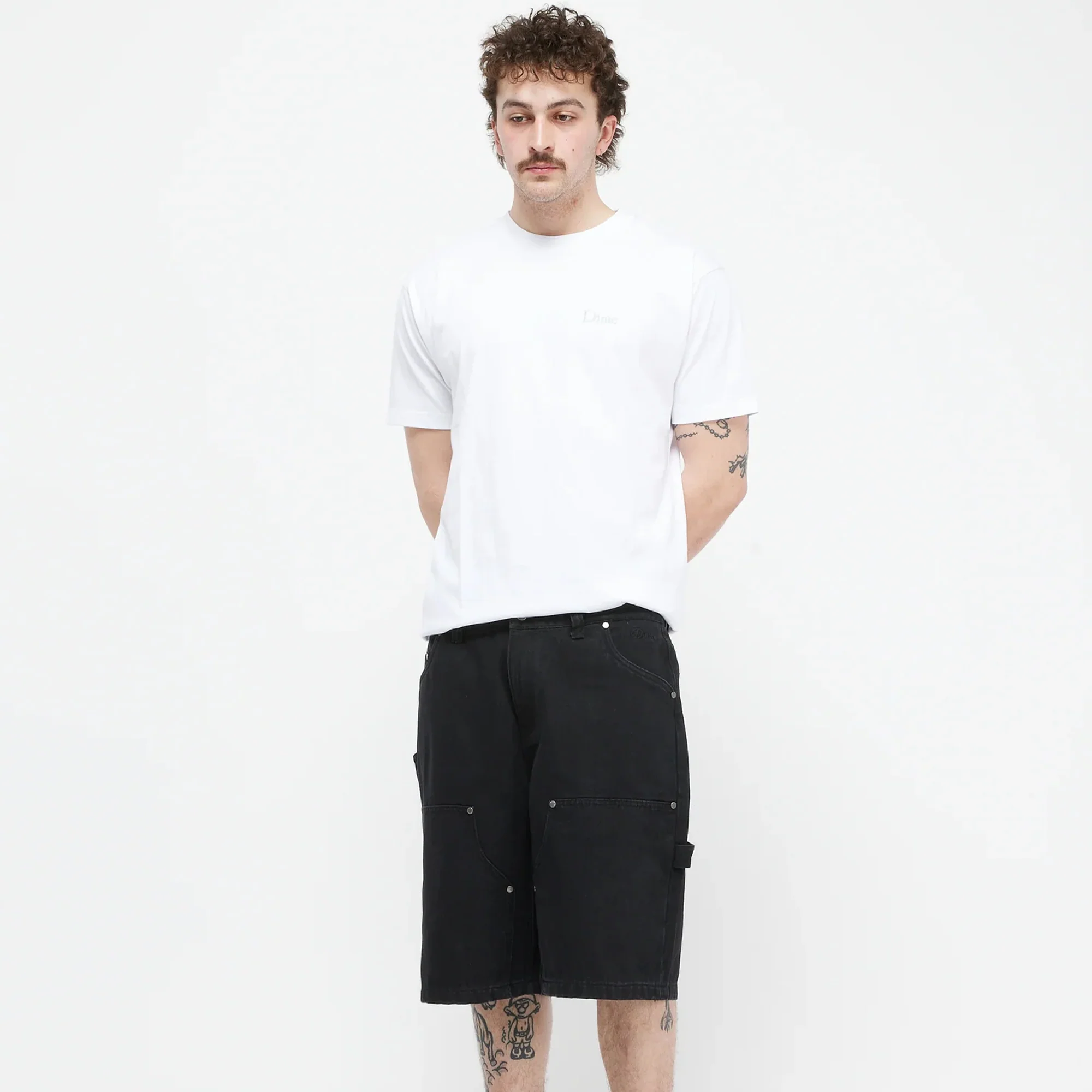 Dime Mens Classic Small Logo Tee - Image 2