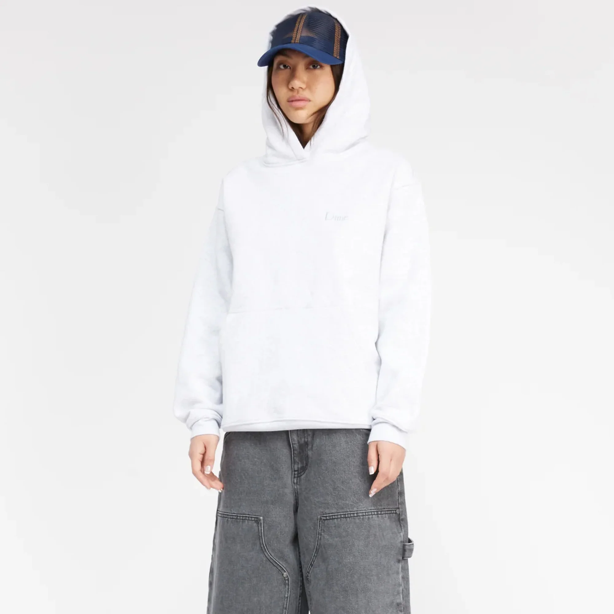 Dime Mens Classic Small Logo Hoodie - Image 2