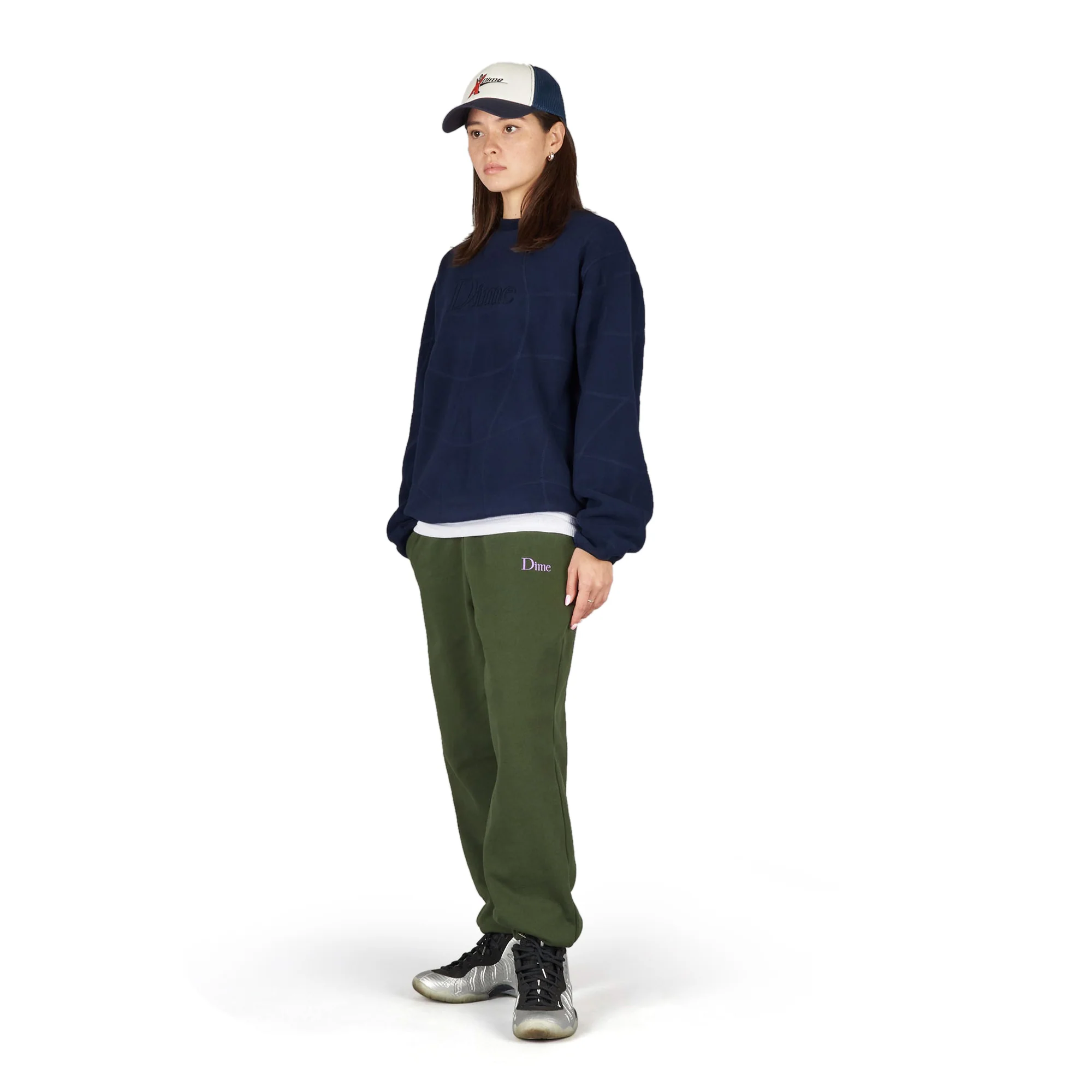 Dime Mens Classic Wave Polar Crewneck - Image 2