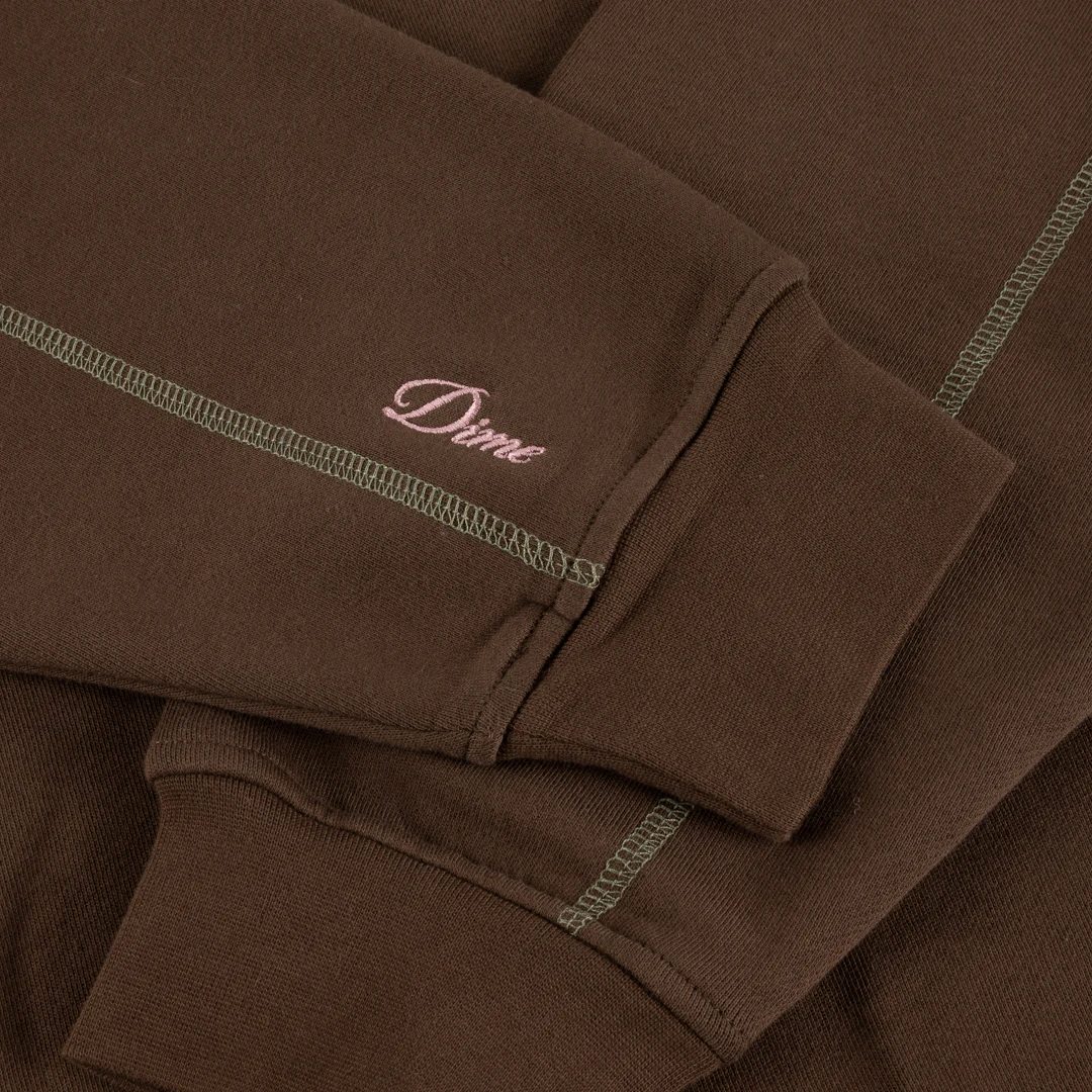 Dime Mens Court Zip Hoodie - Image 4