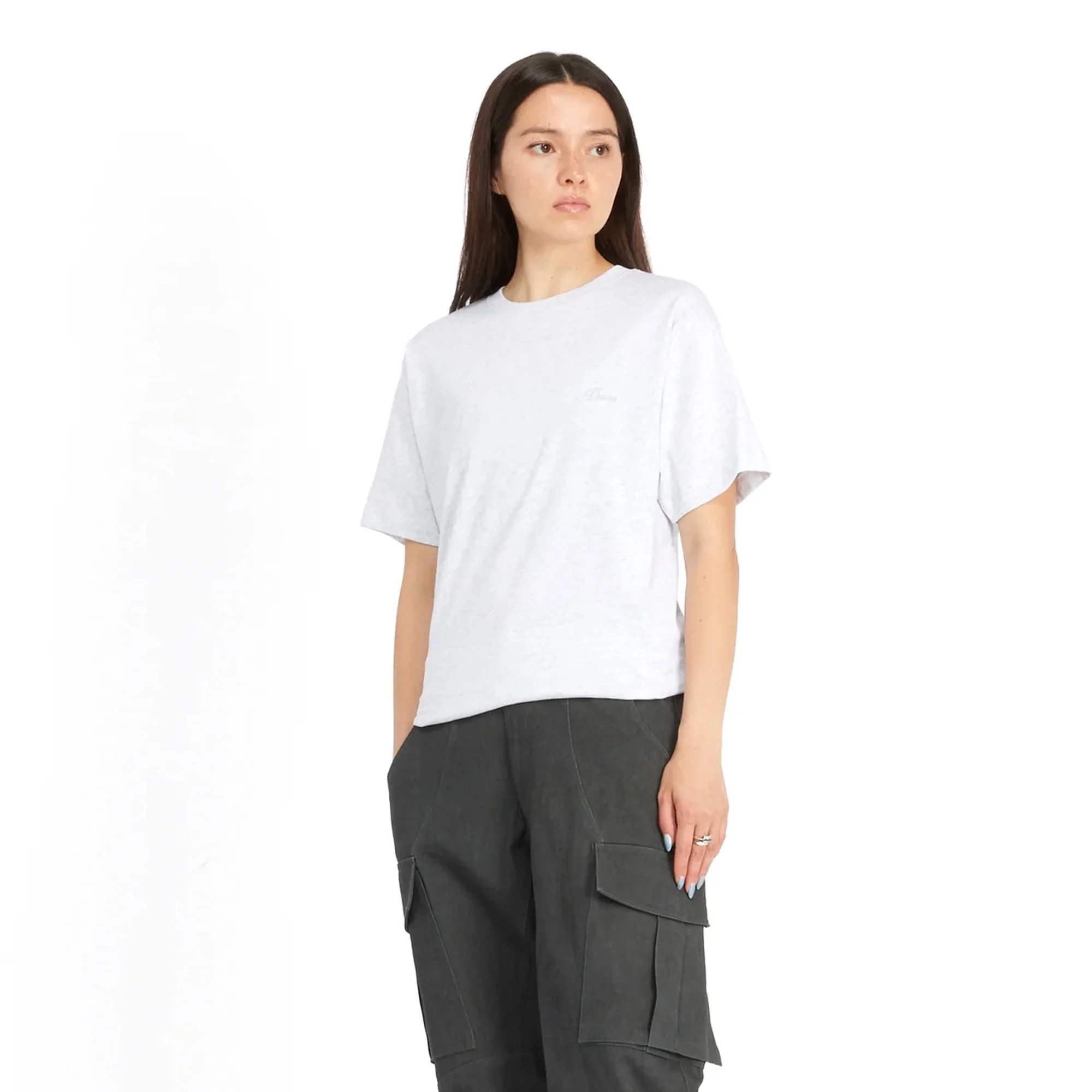 Dime Mens Cursive Small Logo Tee - Image 2