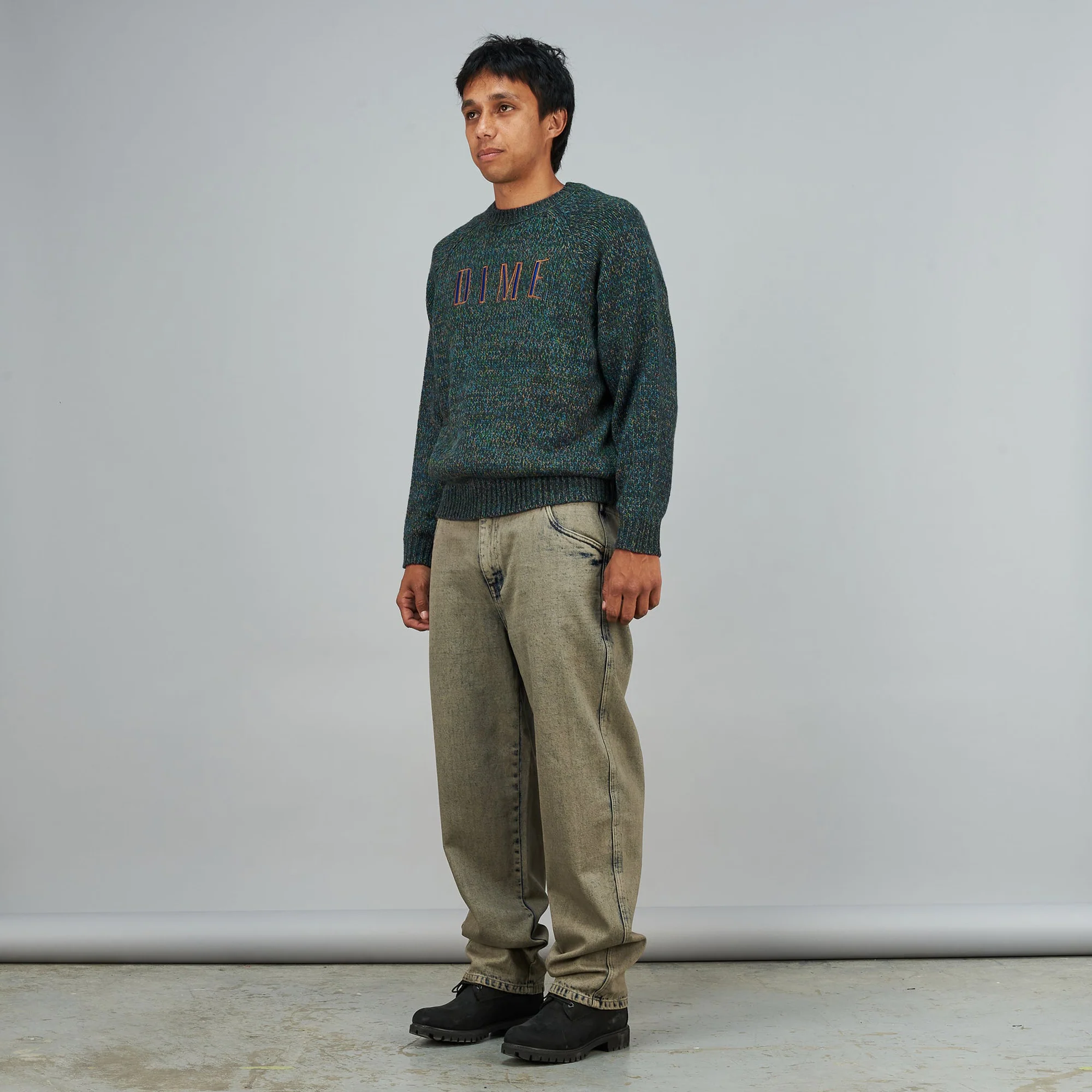 Dime Mens Fantasy Knit Crewneck - Image 4