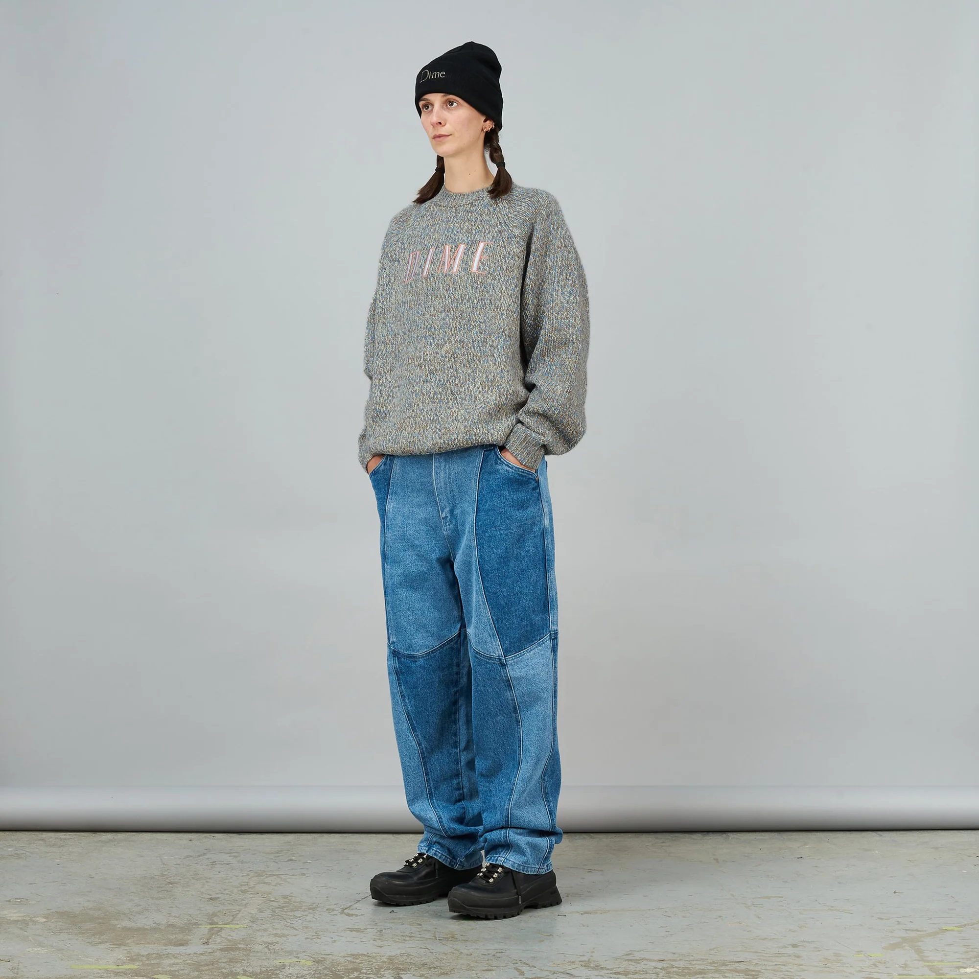 Dime Mens Fantasy Knit Crewneck - Image 4