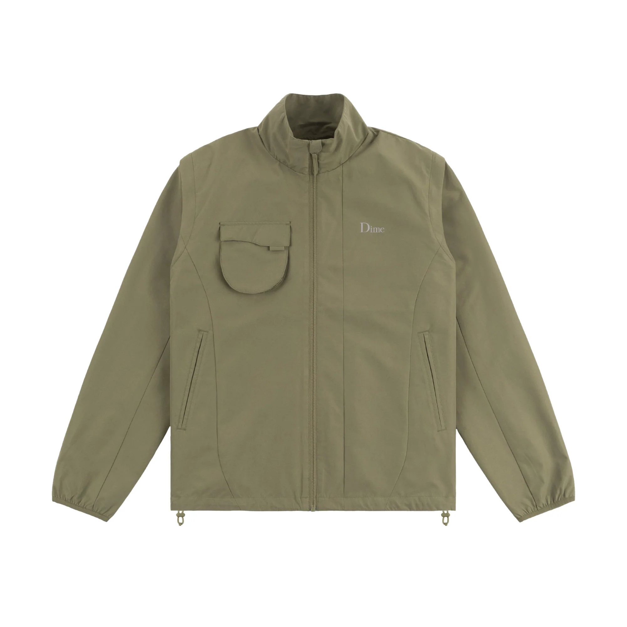 Dime Mens Hiking Zip-Off Sleeve Jacket