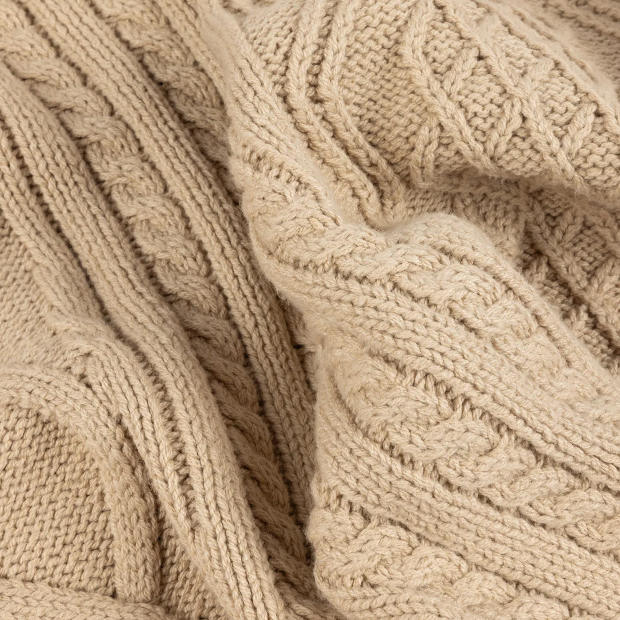 Dime Mens Mixed Cable Knitwear - Image 3
