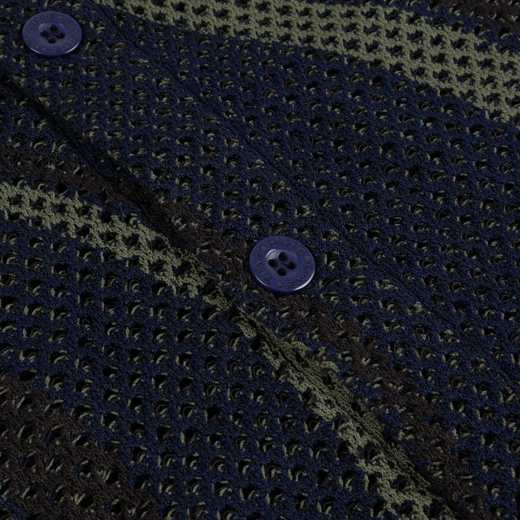Dime Mens Soleil Button Up Knit Shirt - Image 4
