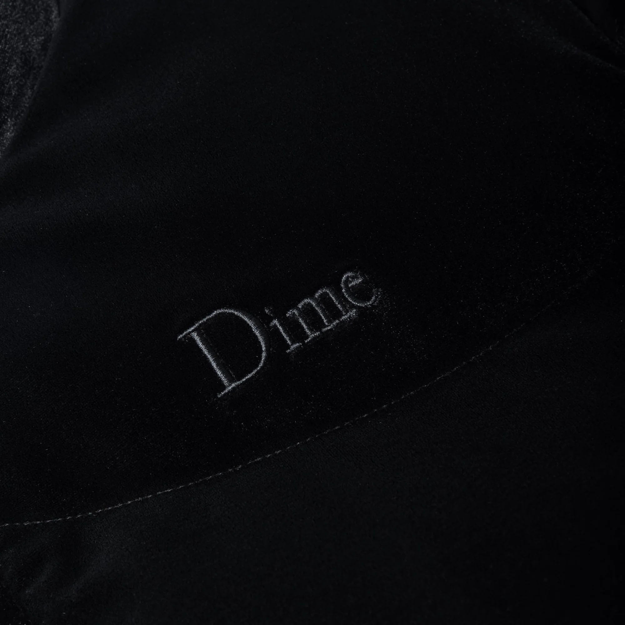 Dime Mens Velvet Quilted Puffer Jacket - Image 4