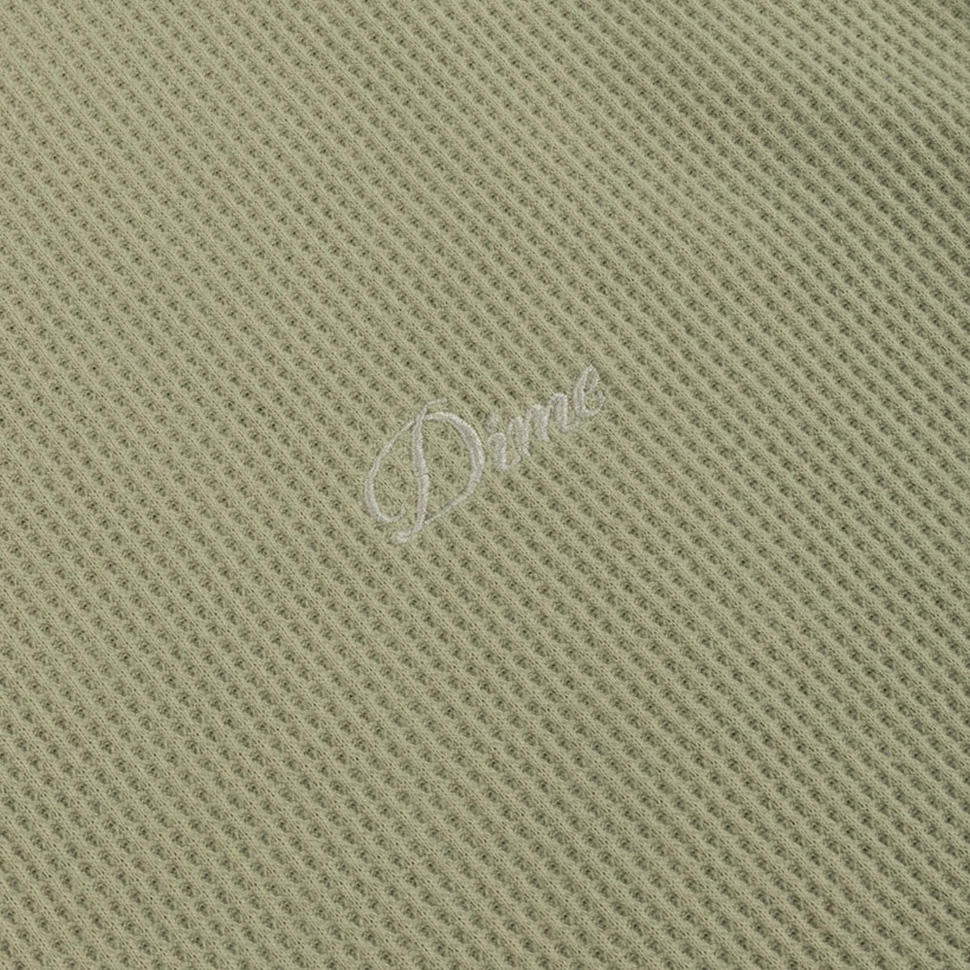 Dime Mens Waffle Polo Shirt - Image 2