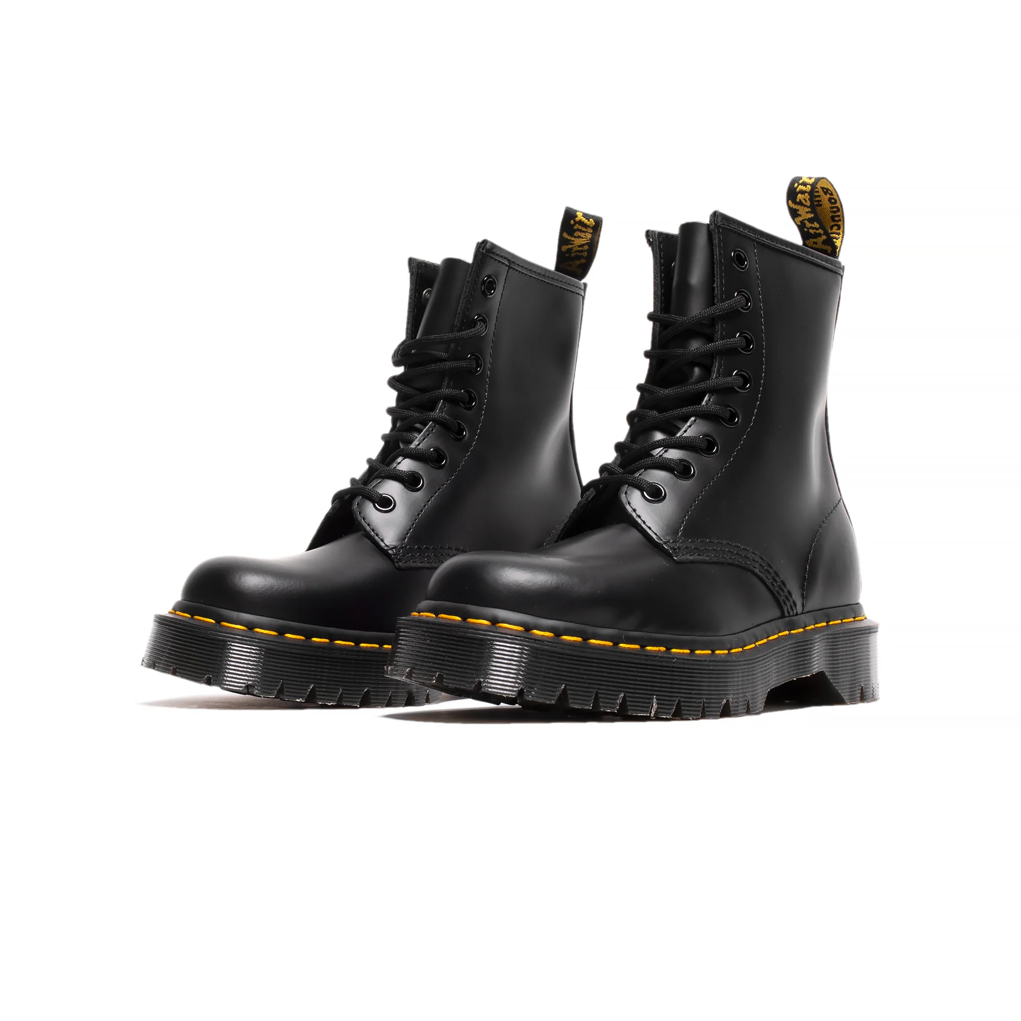 Dr. Martens Mens 1460 Bex Smooth Leather Platform Boots - Image 2